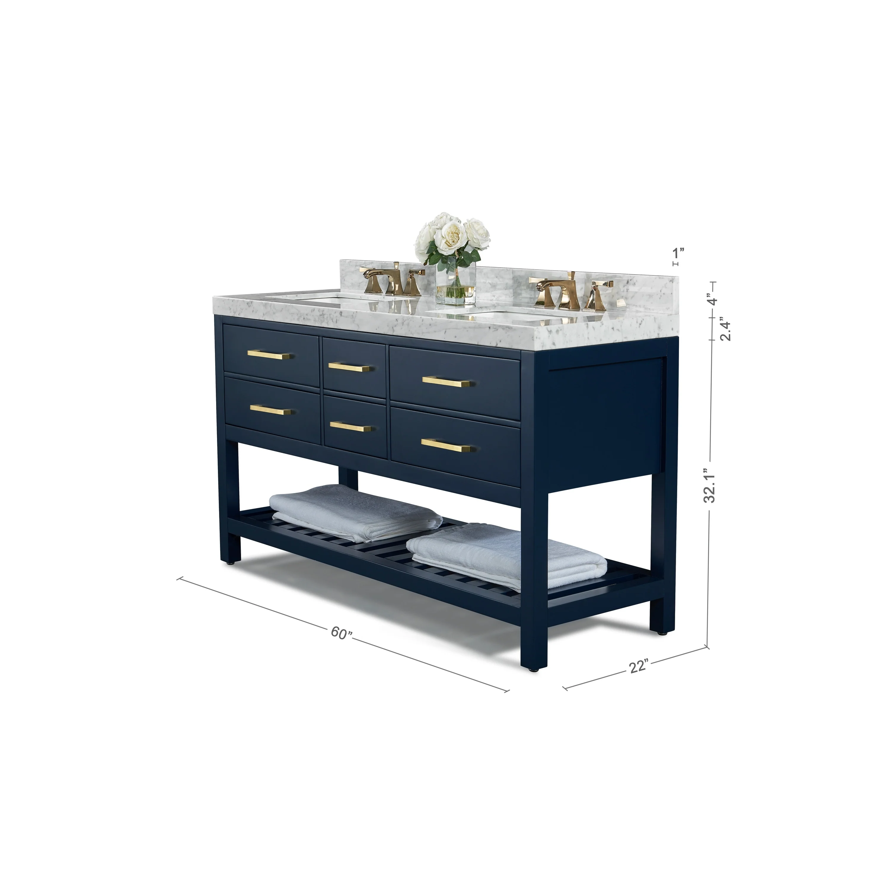 Ancerre Designs Elizabeth Bathroom Vanity Set