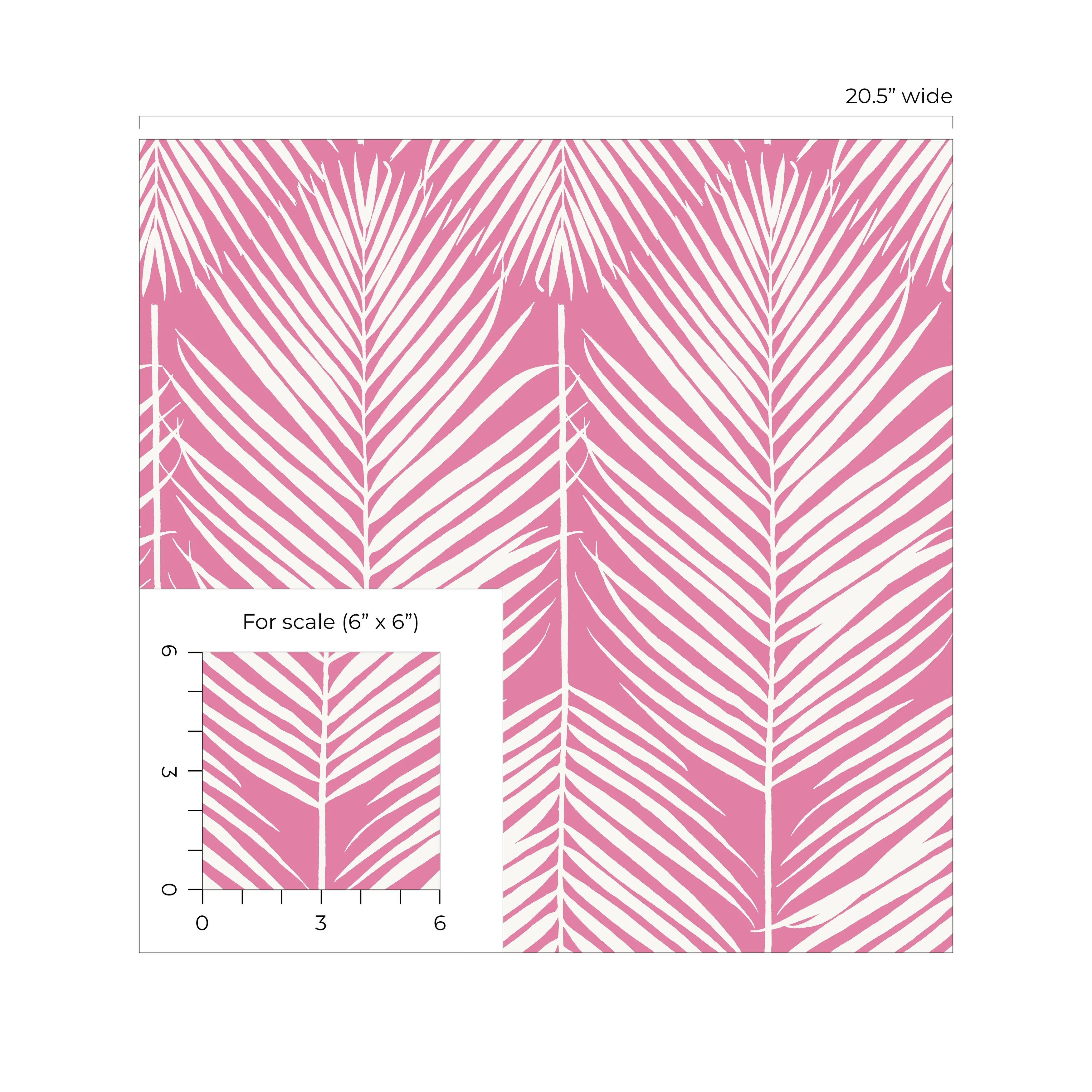 NextWall Palm Silhouette Peel and Stick Wallpaper