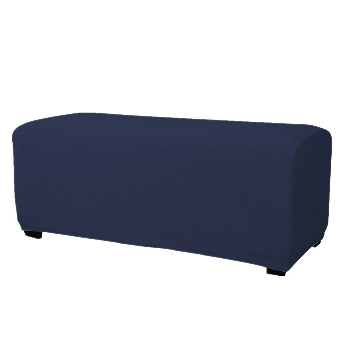 Enova Home Ultra Soft Stretch Fabric Oversize Ottoman Slipcovers Removable Anti-Dirty Fitted Furniture Protector For Living Room