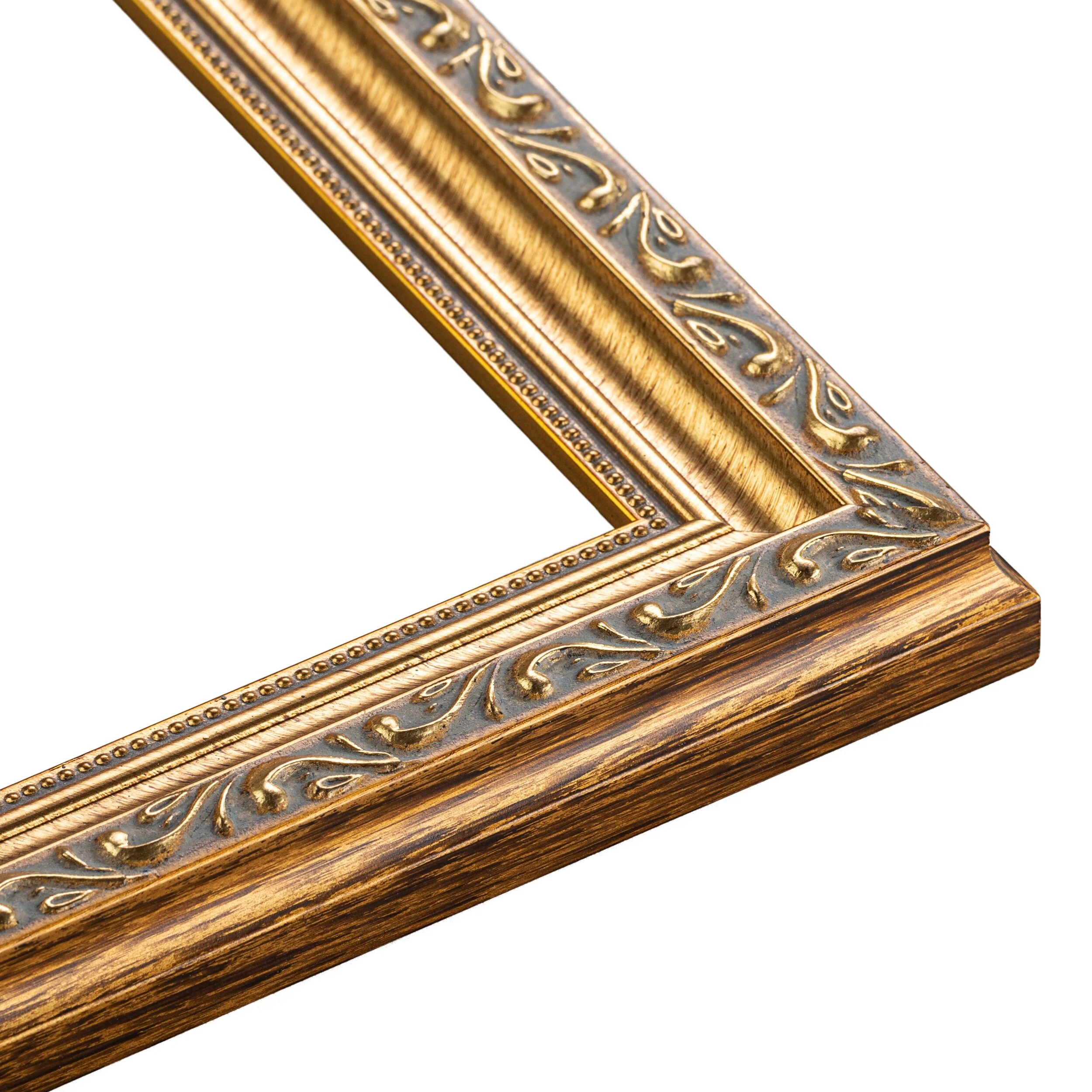 15x13 Frame Red Solid Wood Picture Frame Width 1.75 Inches | Interior Frame Depth 1 13/16 Inches