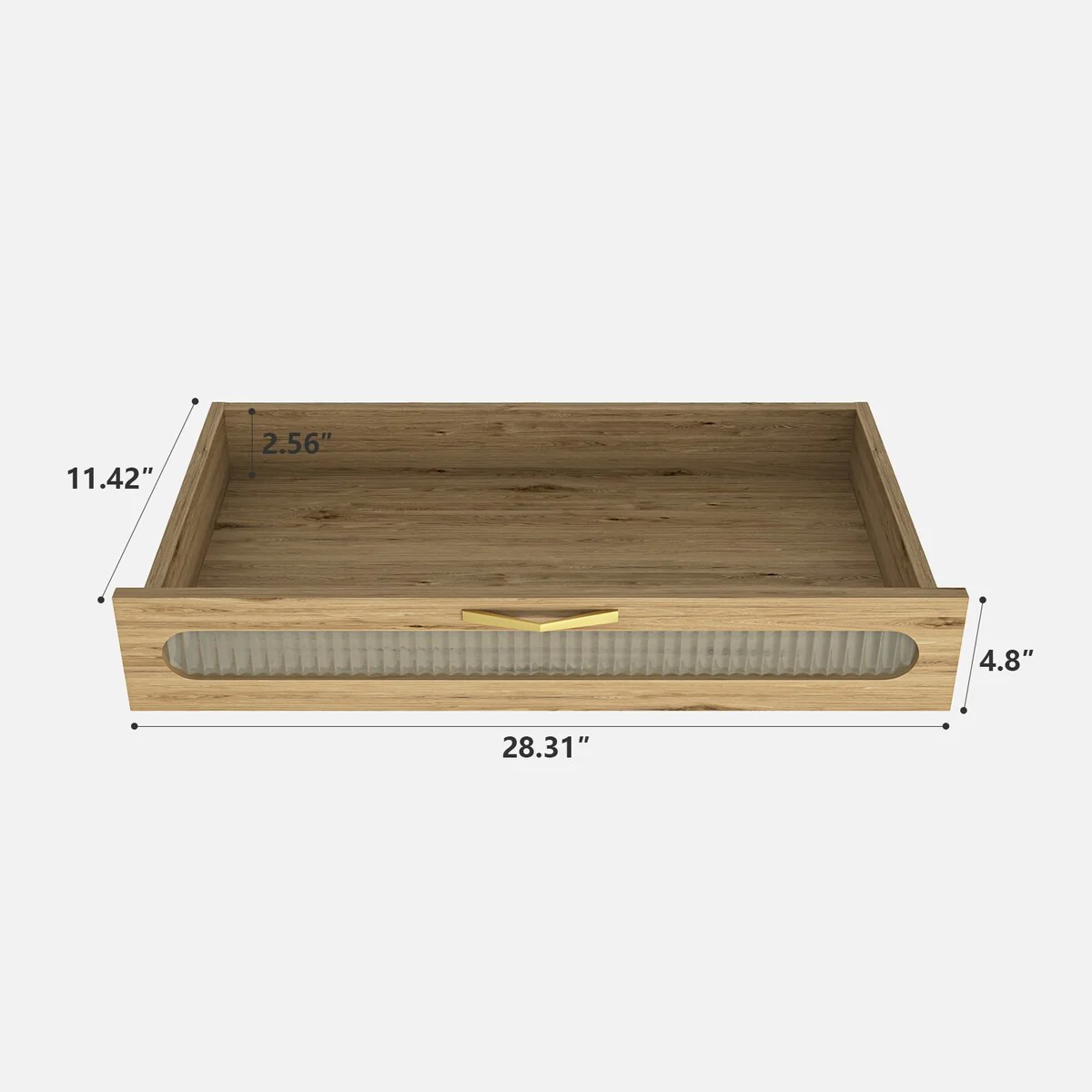 Modern Cabinet with Drawer and Adjustable Shelf, Barn Door Storage Cabinet for Kitchen, Dining Room, Bathroom, Entryway
