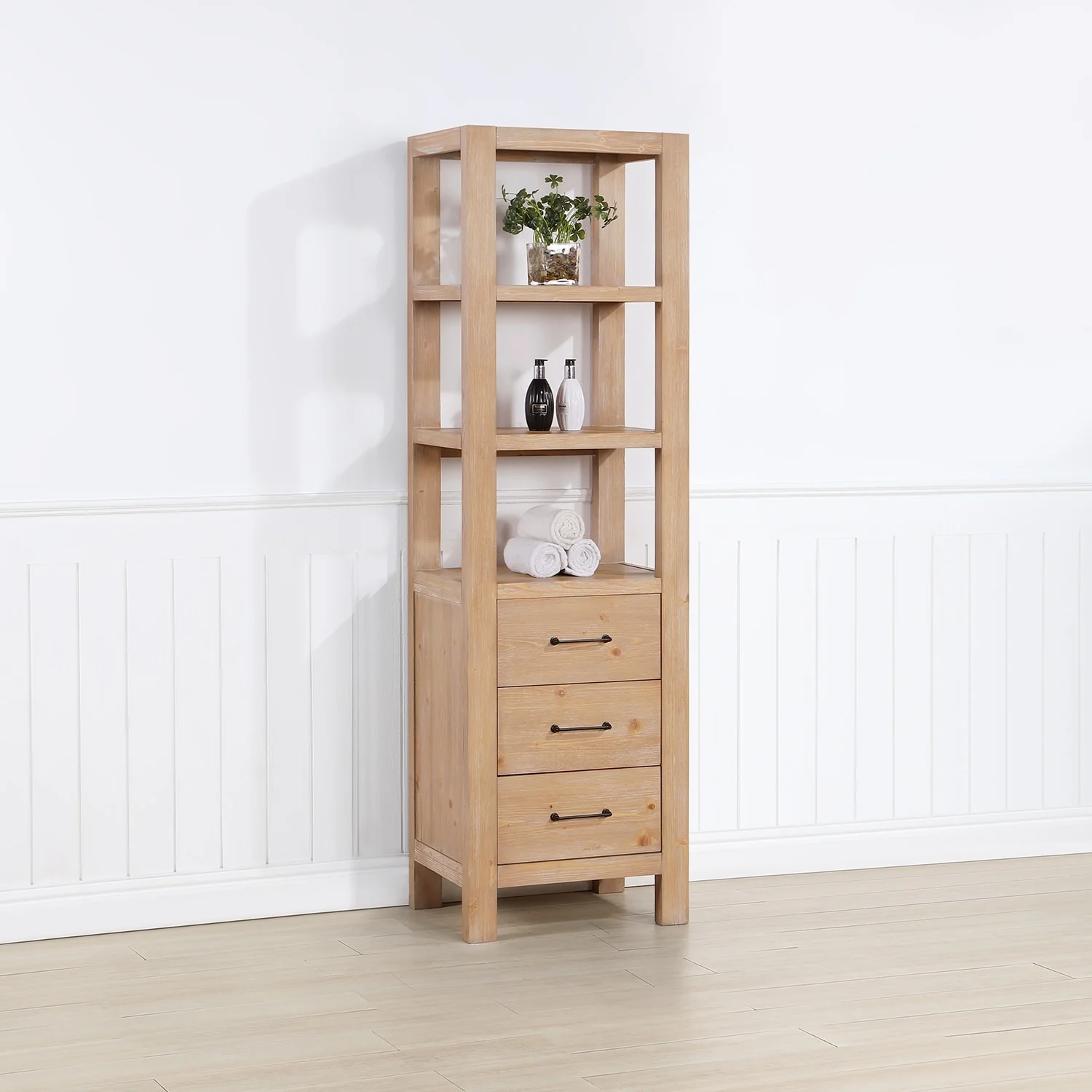Leon 22 in. Storage Cabinet for Bathroom, Kitchen and Living Room