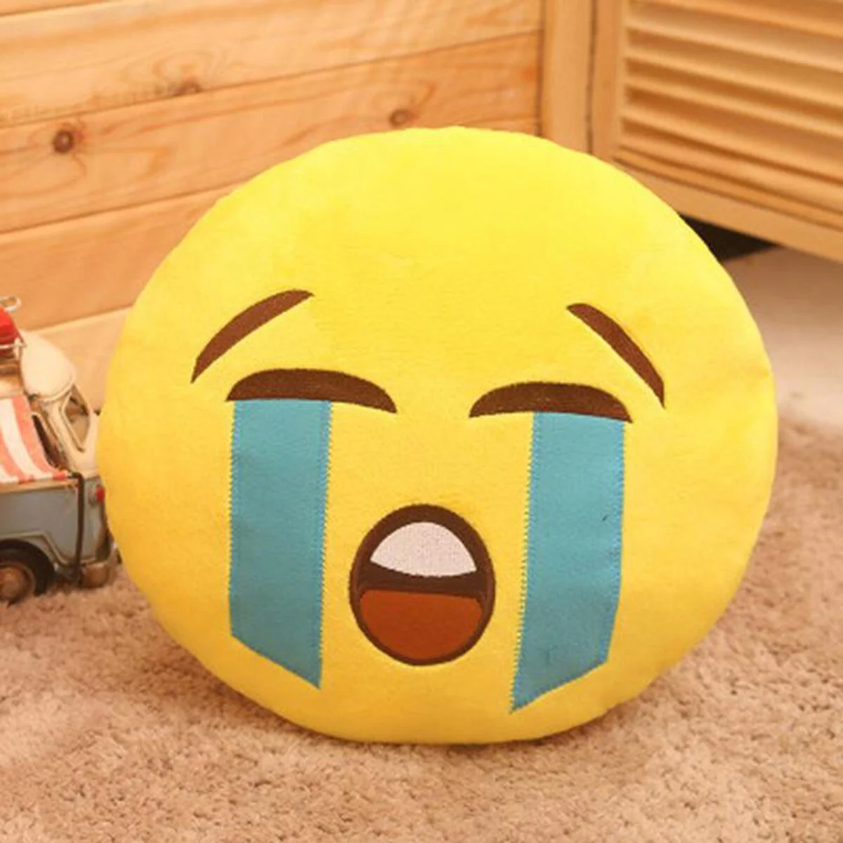 Emoji Smiley Emoticon Stuffed Toy Case Doll Pillow Case