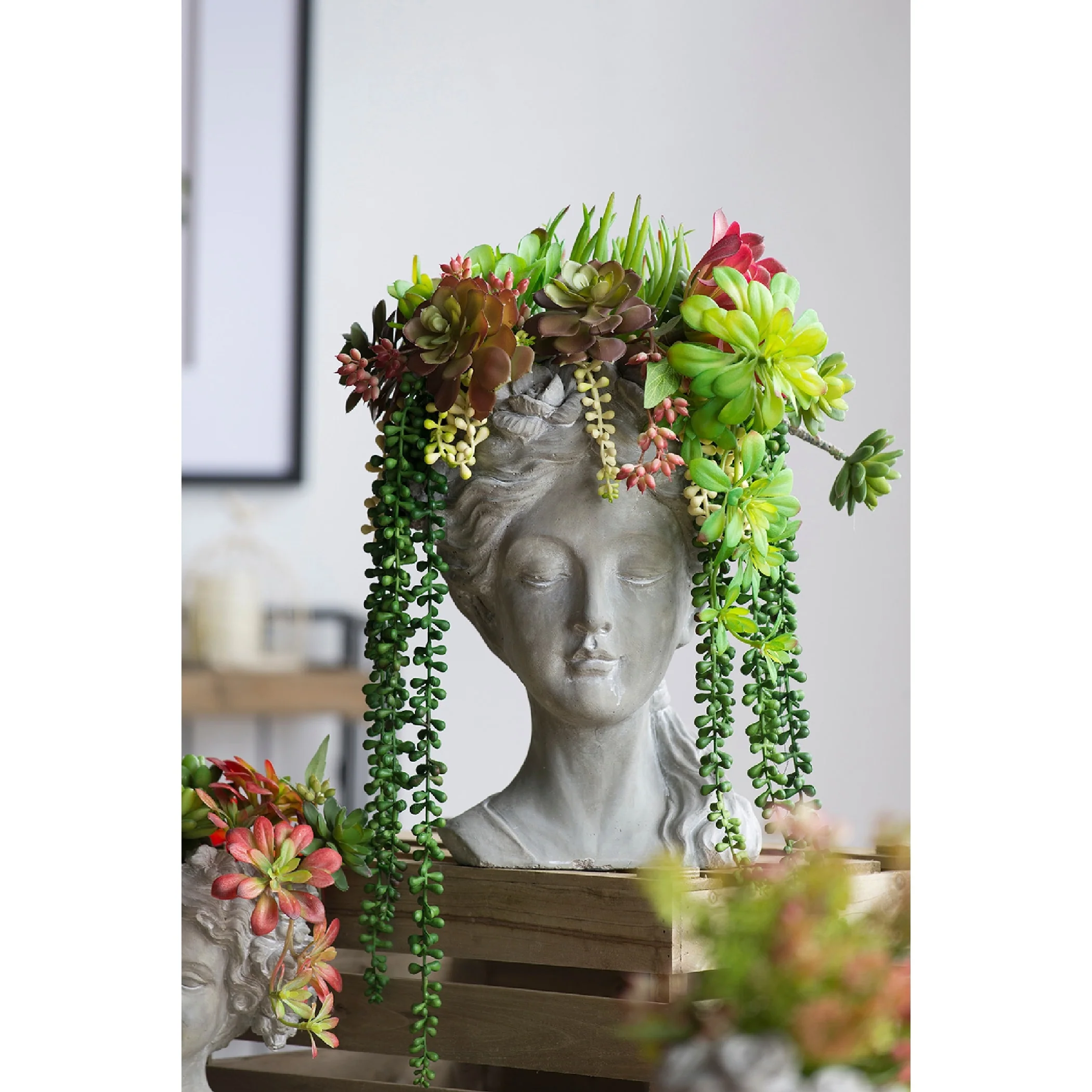 Bust Planter - 11