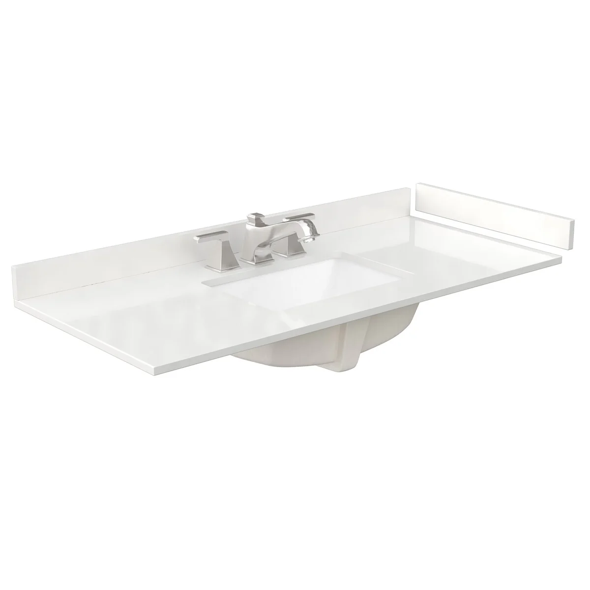 Deborah 48-inch Single Vanity, Quartz Top