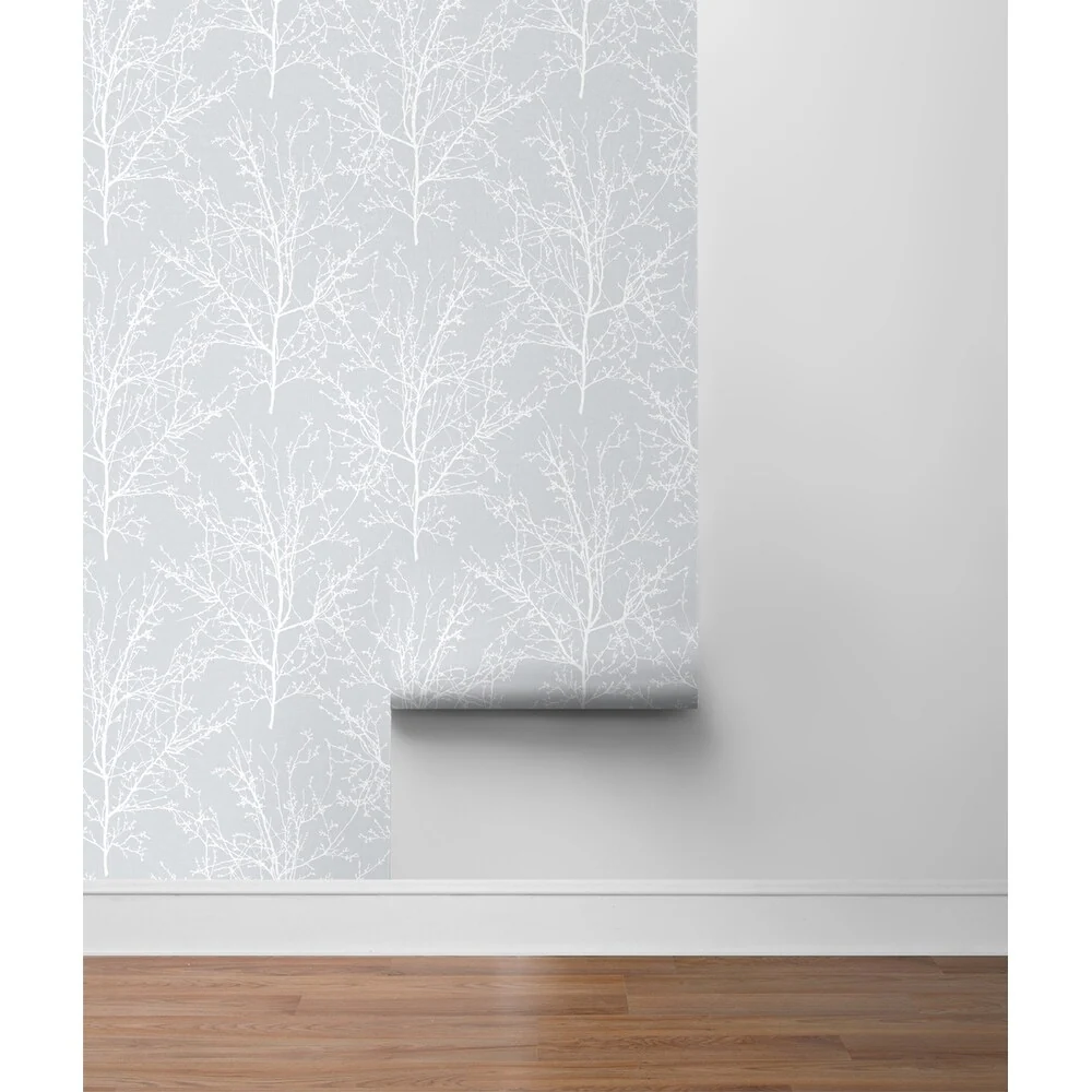 NextWall Tree Branches Peel and Stick Removable Wallpaper