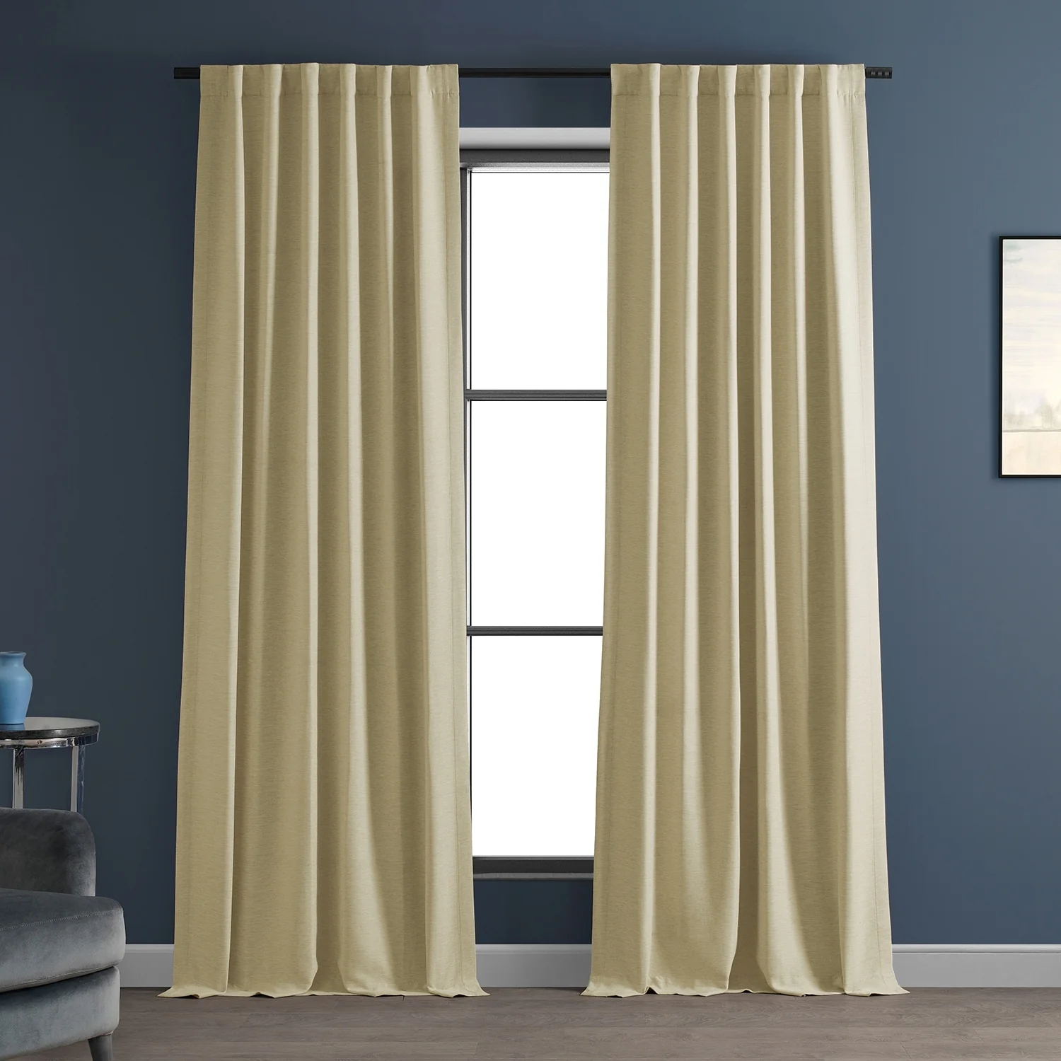 Exclusive Fabrics Candlelight Bellino Room Darkening Curtain (1 Panel)