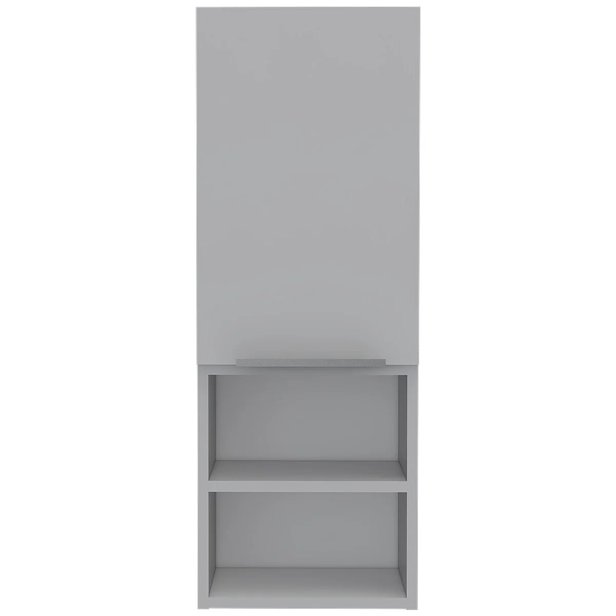 Mila Bathroom Cabinet, Two Internal Shelves, Two External Shelves, Single Door -White