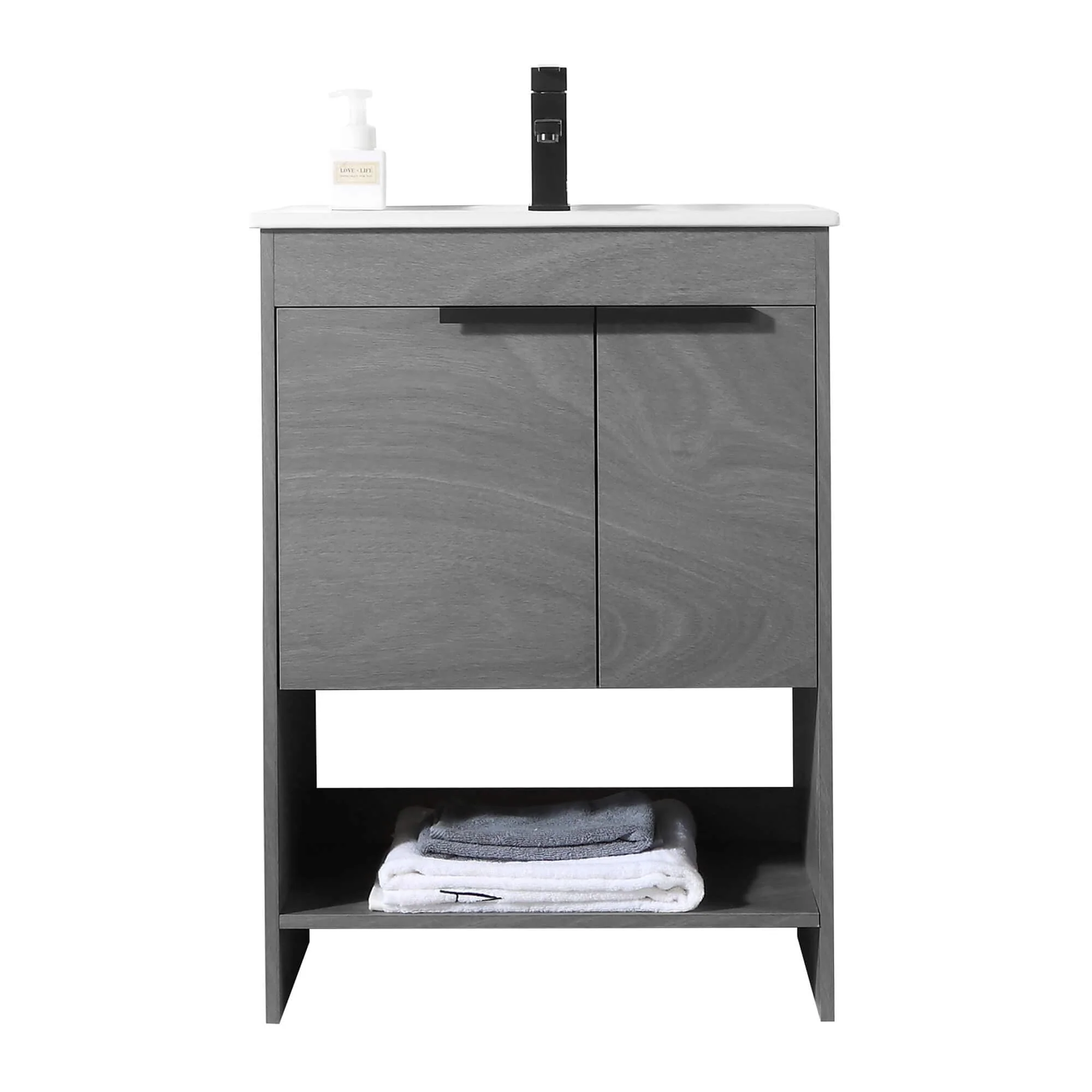 Fine Fixtures Phoenix Bathroom Vanity with Sink - Full Assembly Required