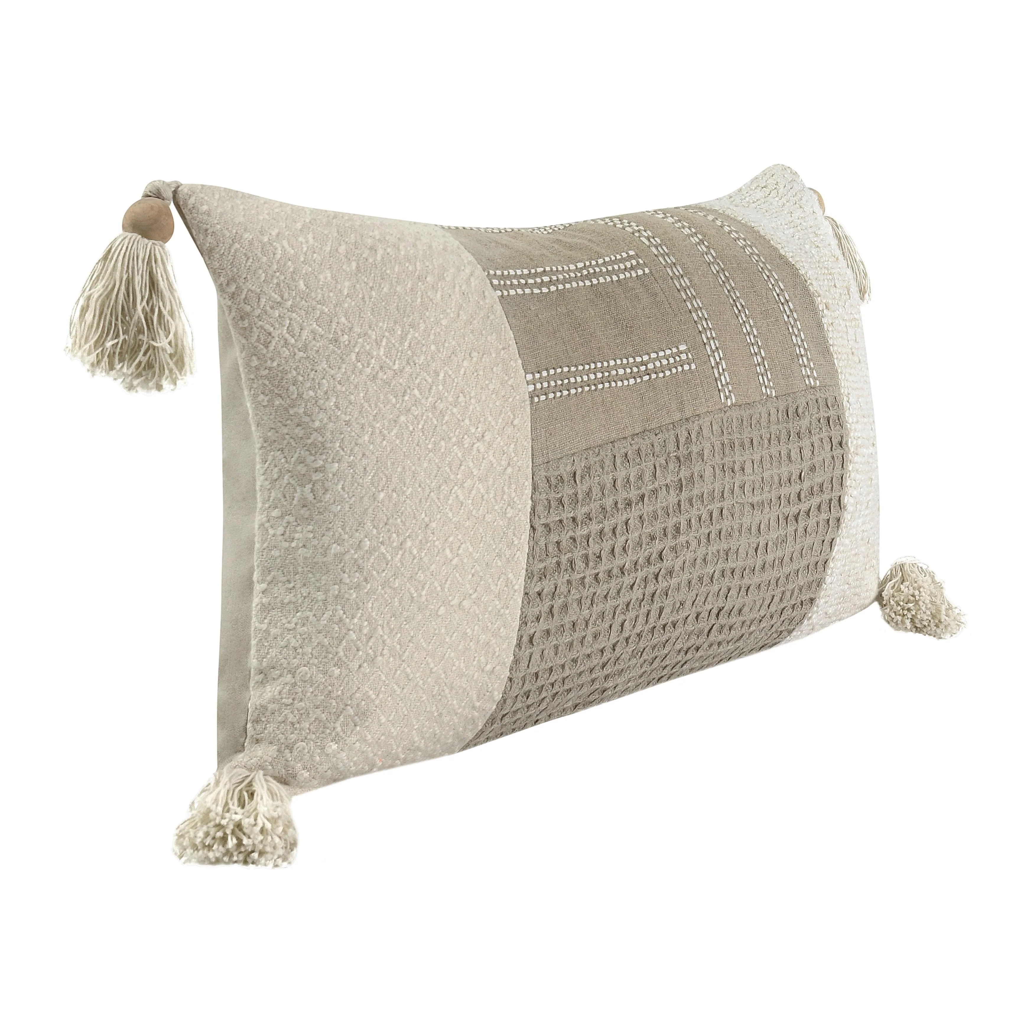 Villa by Classic Home Yasa Cotton Blend Throw Pillow