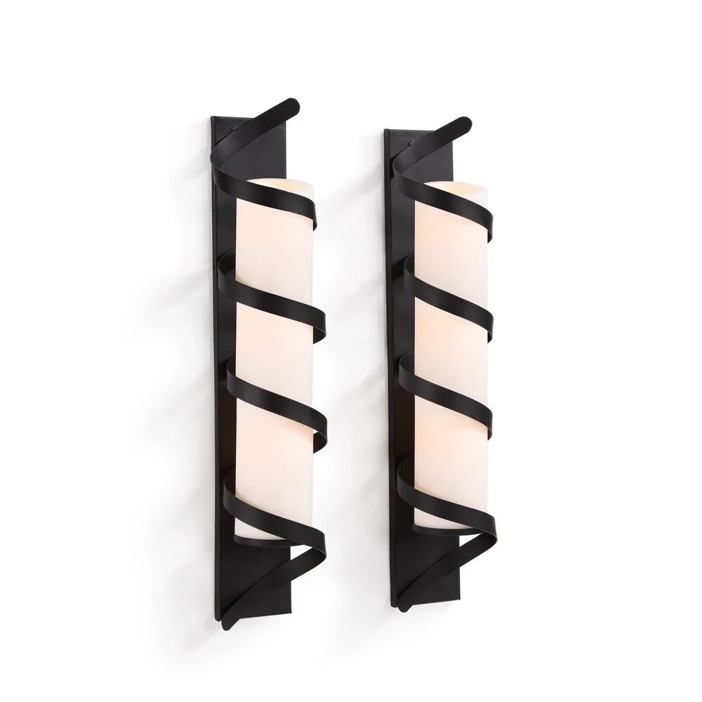 Danya B. Wrap Around Metal Candle Sconces (Set of 2)