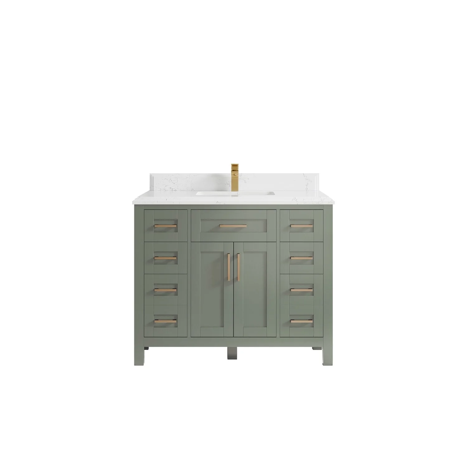 Willow Collections 42 in. W x 22 in. D Cambridge Single Sink Bathroom Vanity with Countertop