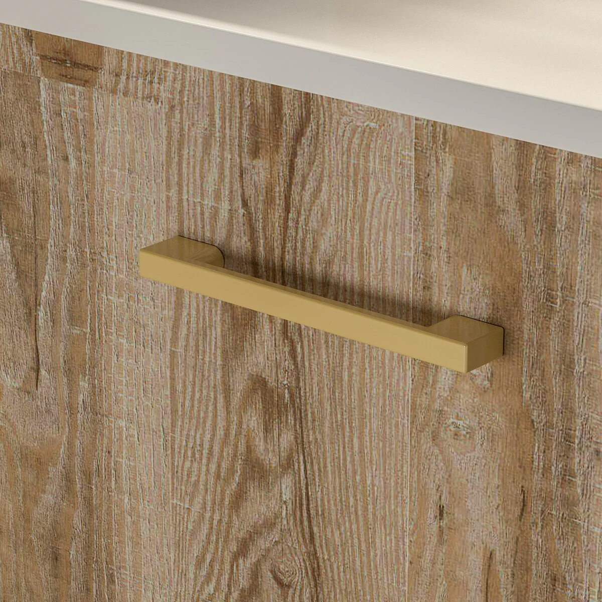 Bathroom Vanity with Ceramic Basin and Modern Medicine Cabinet Combo