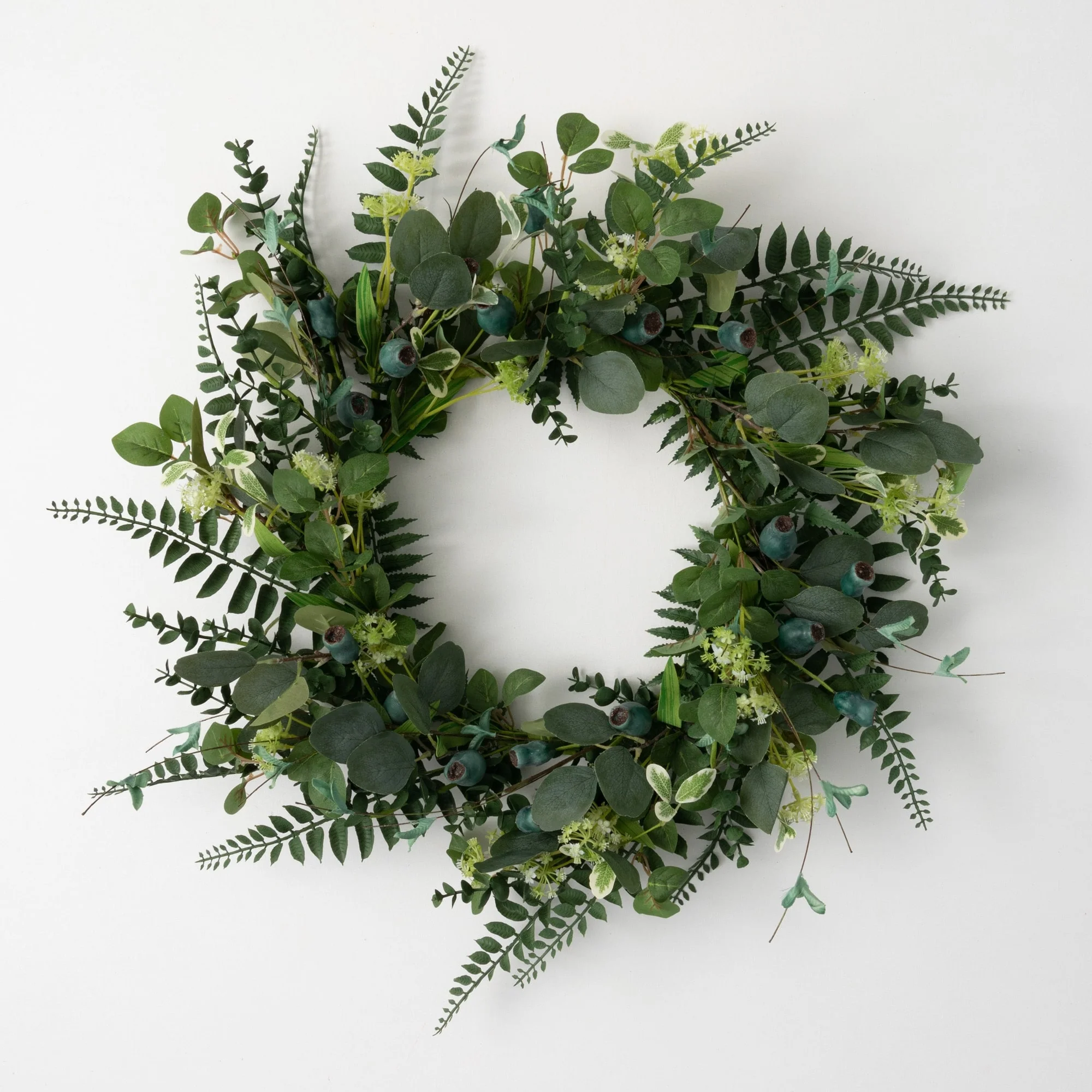 Sullivans Artificial Green Pod Foliage Wreath