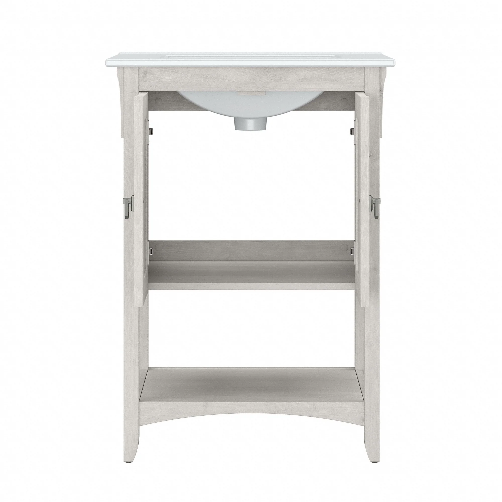 Salinas 24W Bathroom Vanity Sink & Medicine Cabinet by Bush Furniture