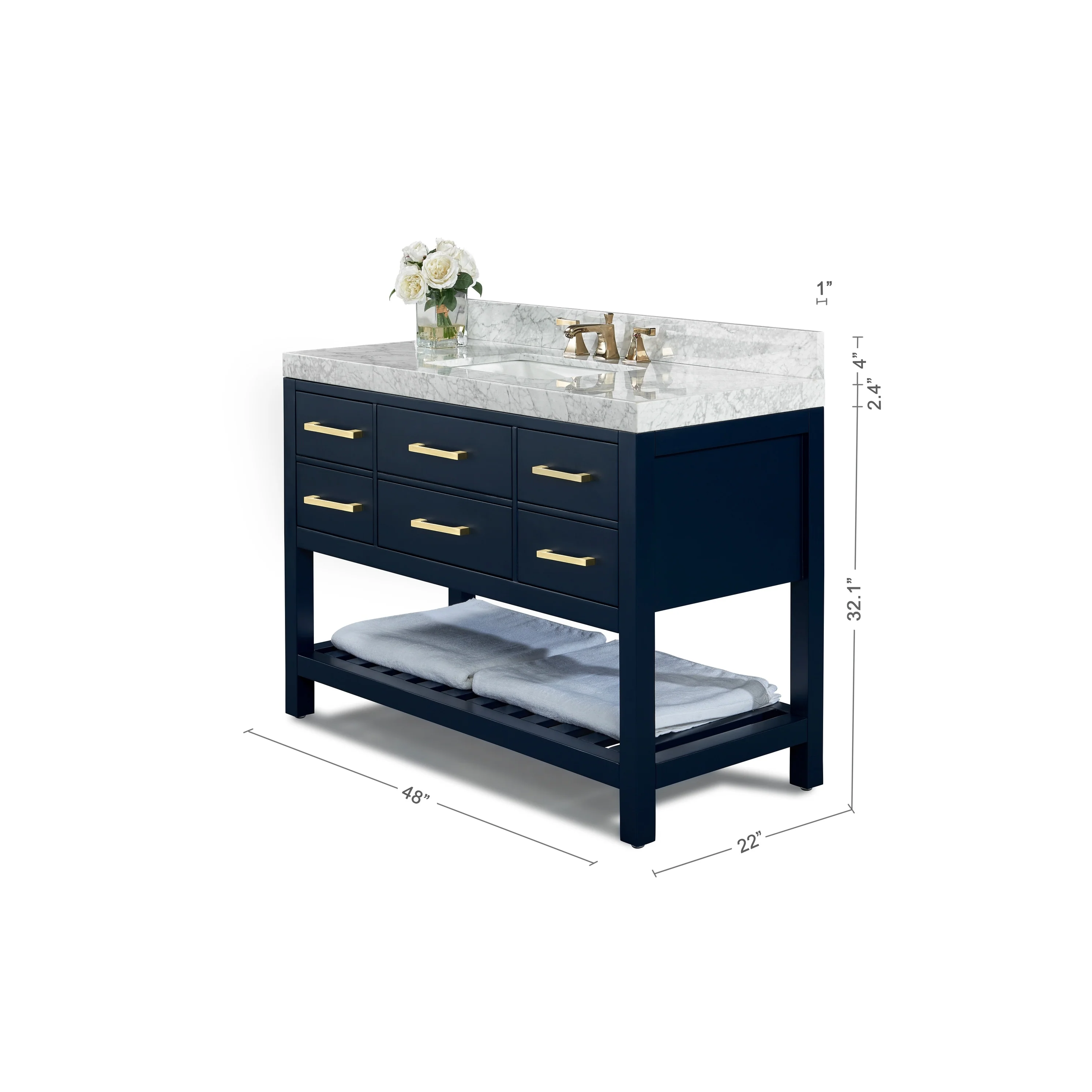 Ancerre Designs Elizabeth Bathroom Vanity Set