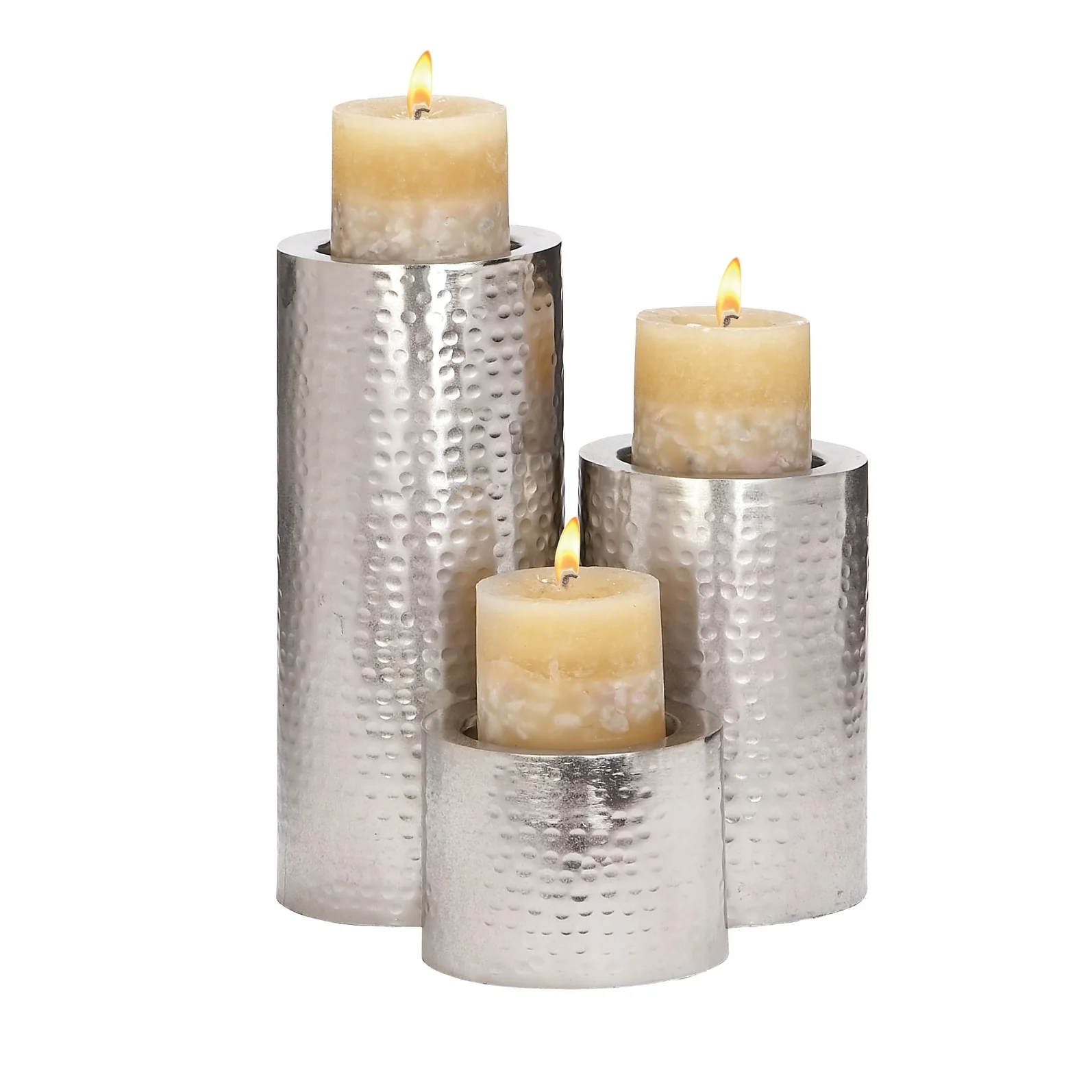 Iron Industrial Candle Holder (Set of 3) - S/3 11