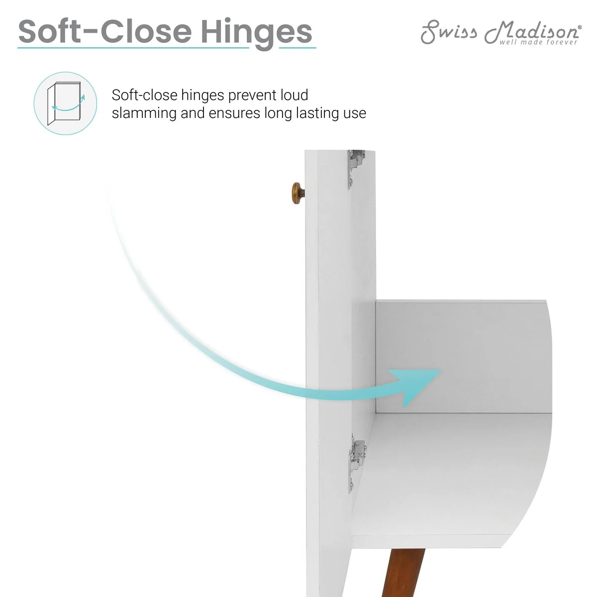 Manoir Bathroom Vanity in White