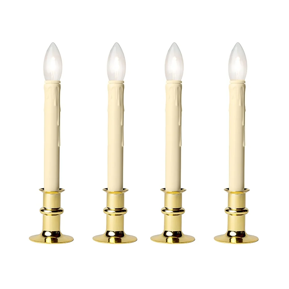 Battery Operated Bi-Directional LED Adjustable Candle 2-pack or 4-pack