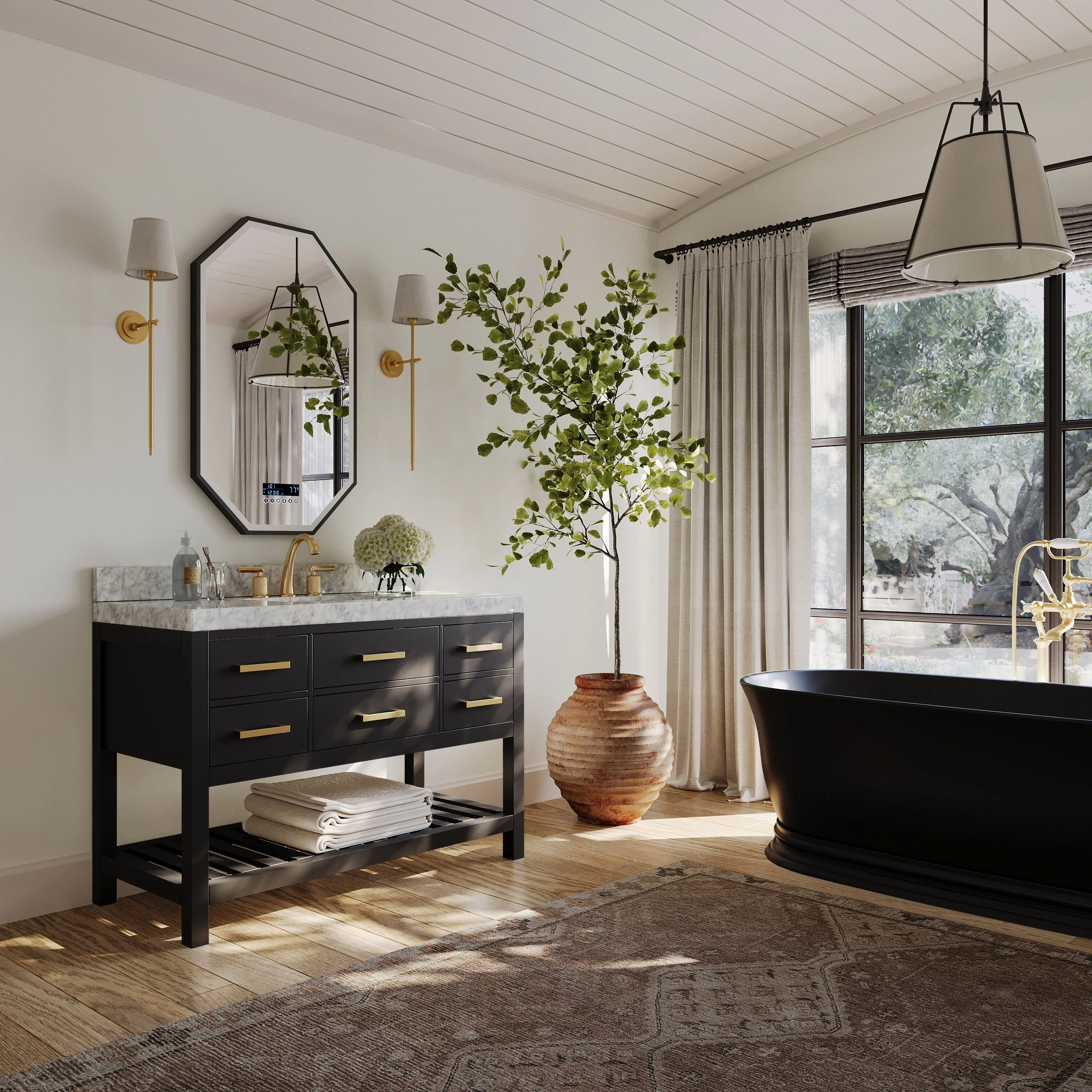 Ancerre Designs Elizabeth Bathroom Vanity Set