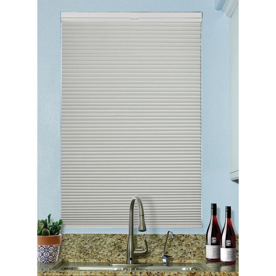 BlindsAvenue Cordless Top Down/Bottom Up Blackout Cellular Honeycomb Shade, 9/16
