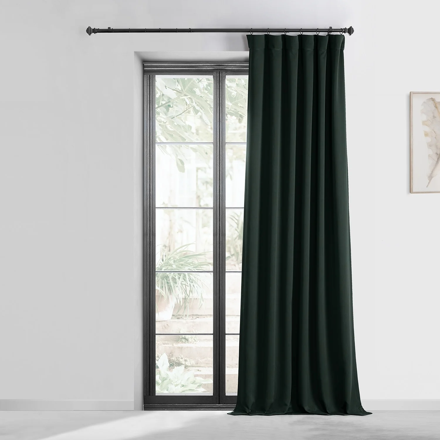 Exclusive Fabrics Room Darkening 108-inch Curtain Panel Pair