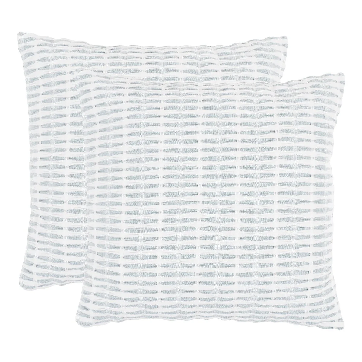 KAF Home Set of 2 Square Pleated Please Pillow Cover
