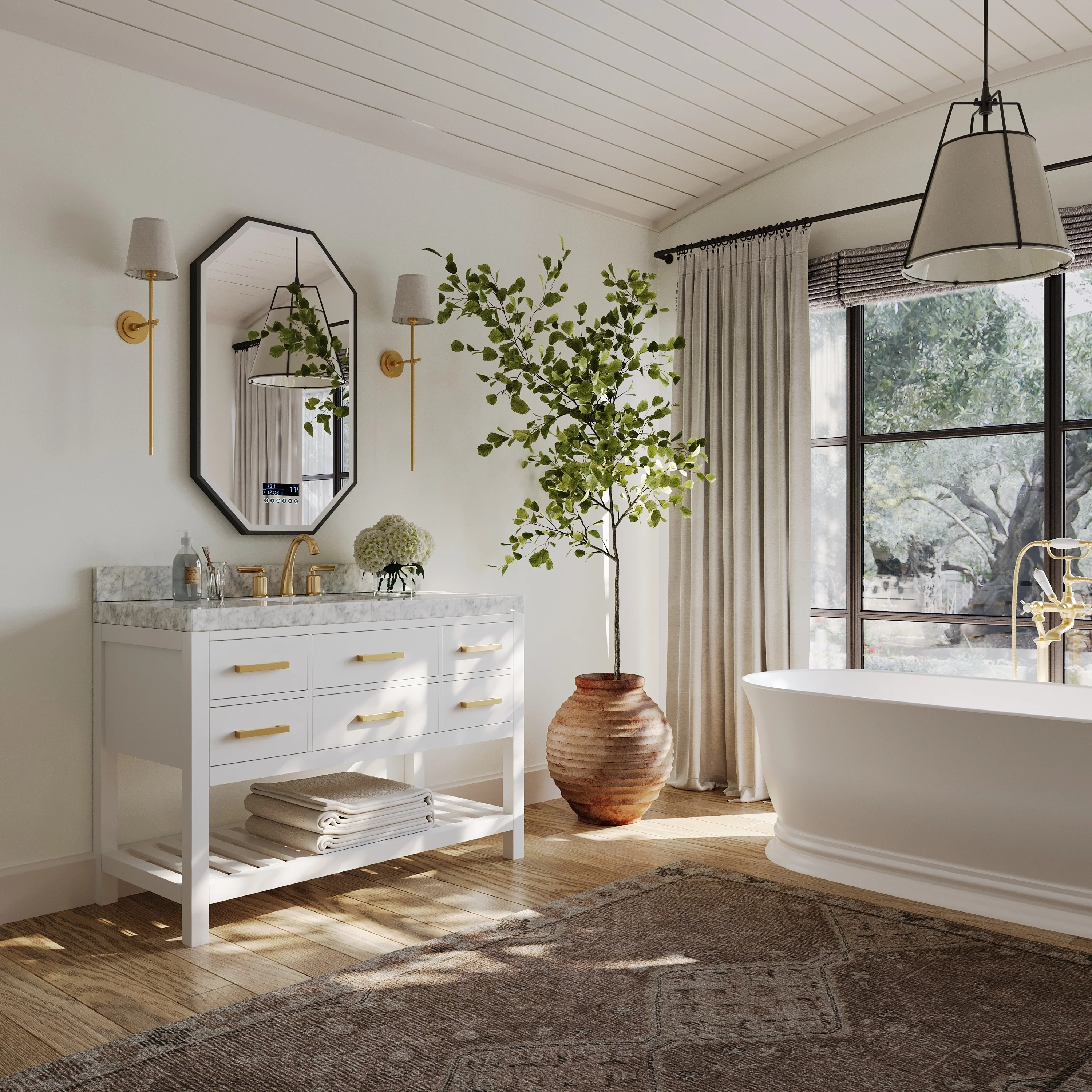 Ancerre Designs Elizabeth Bathroom Vanity Set