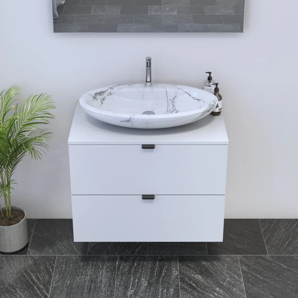 Ines 2S 80 Floating Bathroom Vanity (32