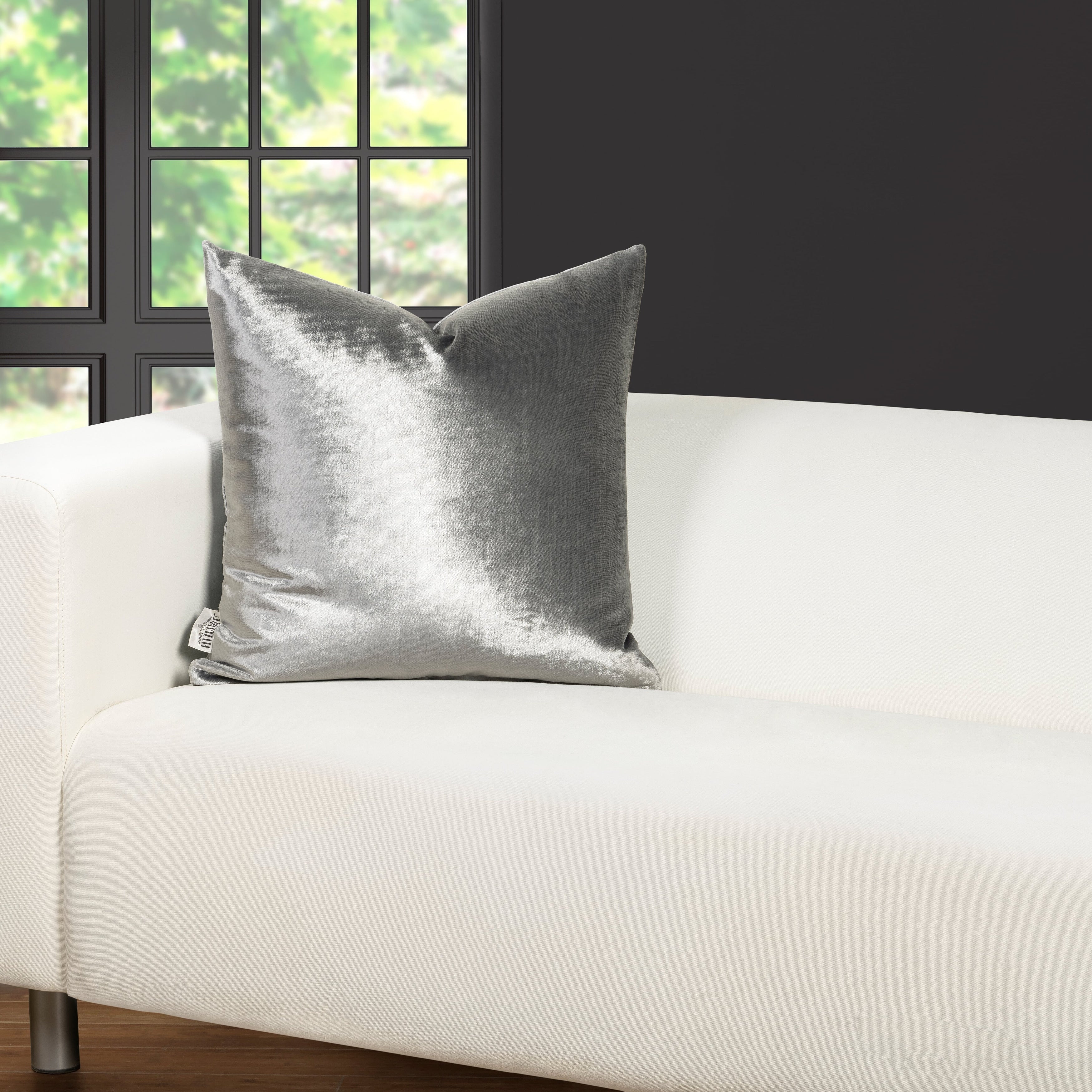 F. Scott Fitzgerald Sterling Silver Throw Pillow