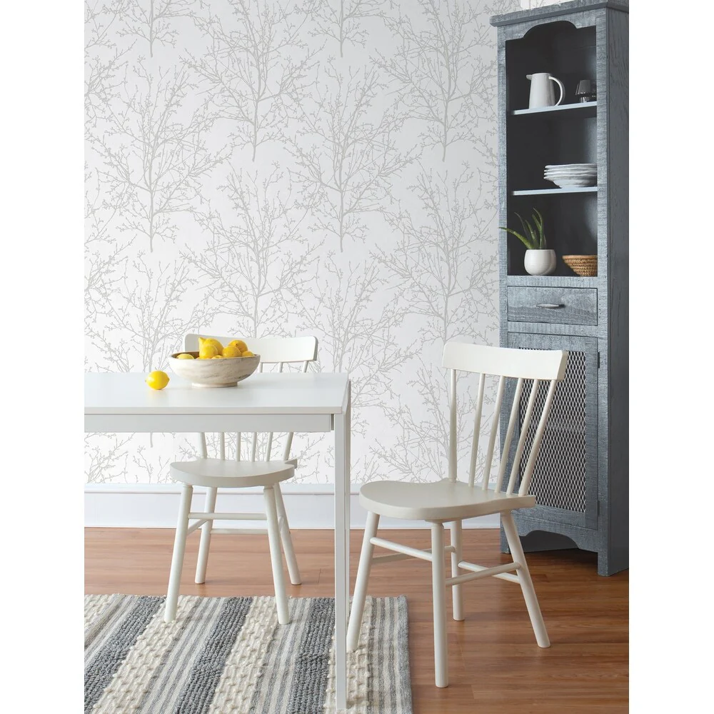 NextWall Tree Branches Peel and Stick Removable Wallpaper