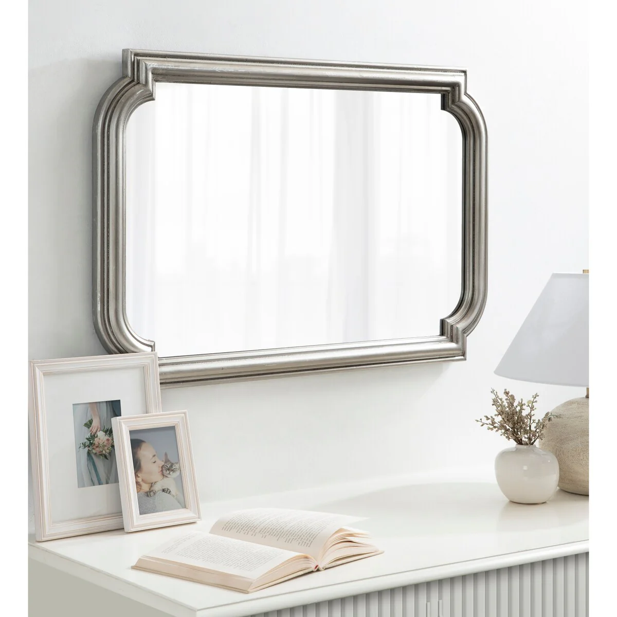 Kate and Laurel Kinsman Scallop Mirror