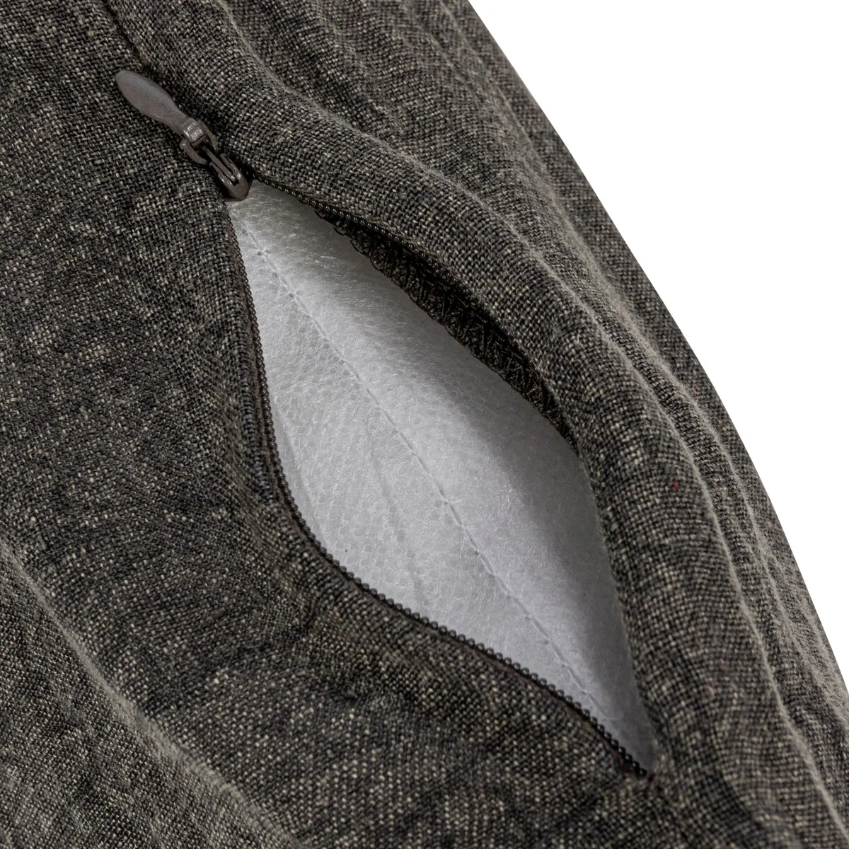 Stonewashed Linen Lumbar Pillow