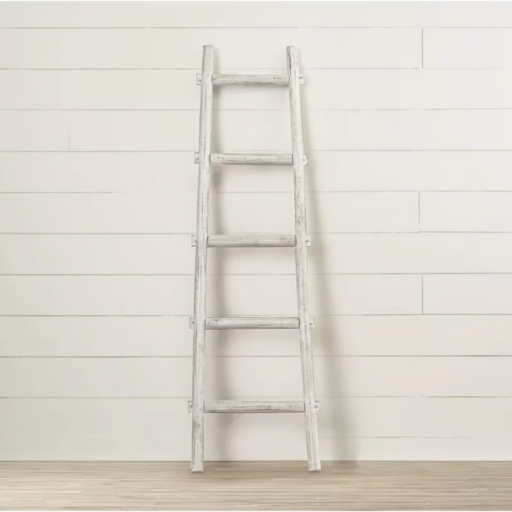 Wooden Ladder White