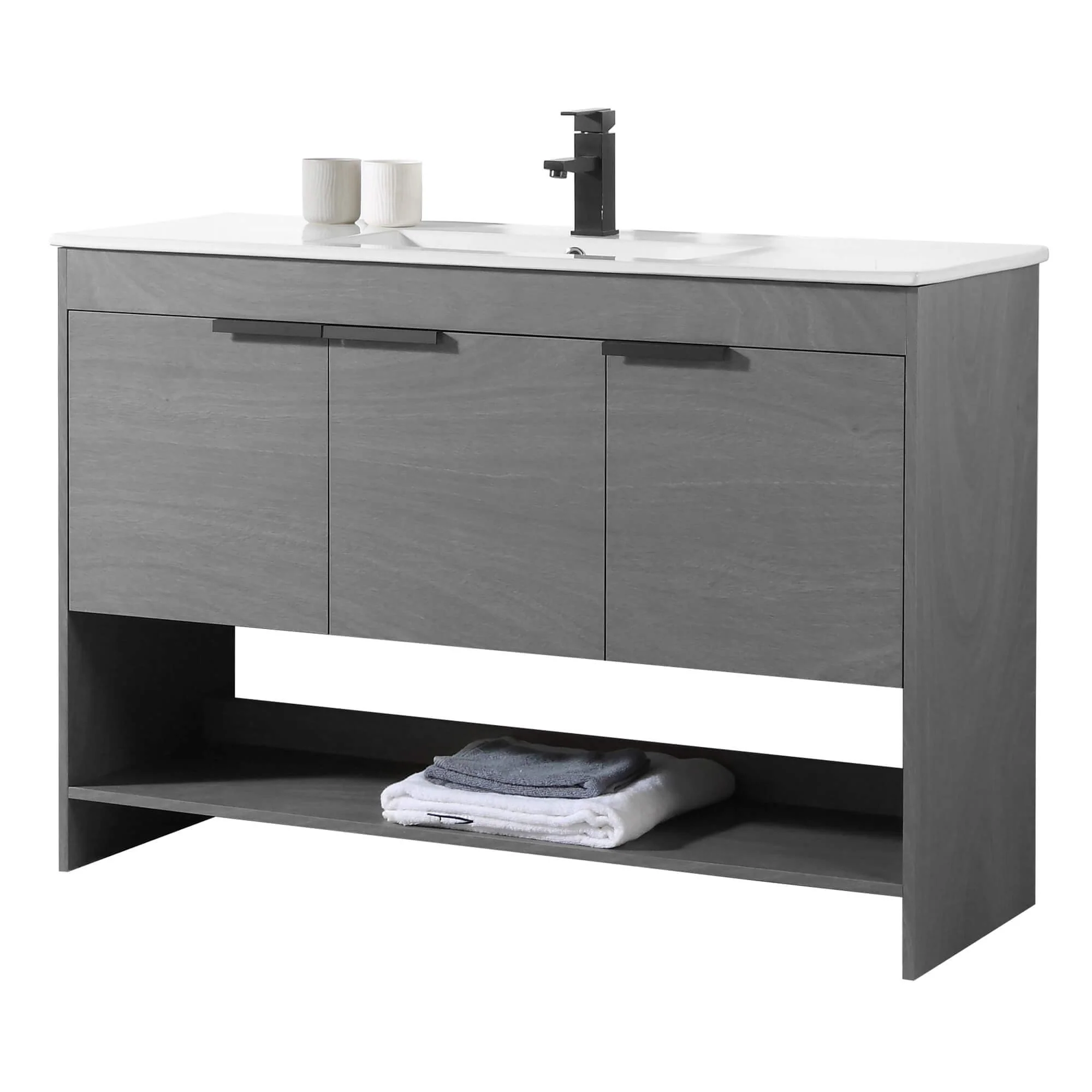 Fine Fixtures Phoenix Bathroom Vanity with Sink - Full Assembly Required