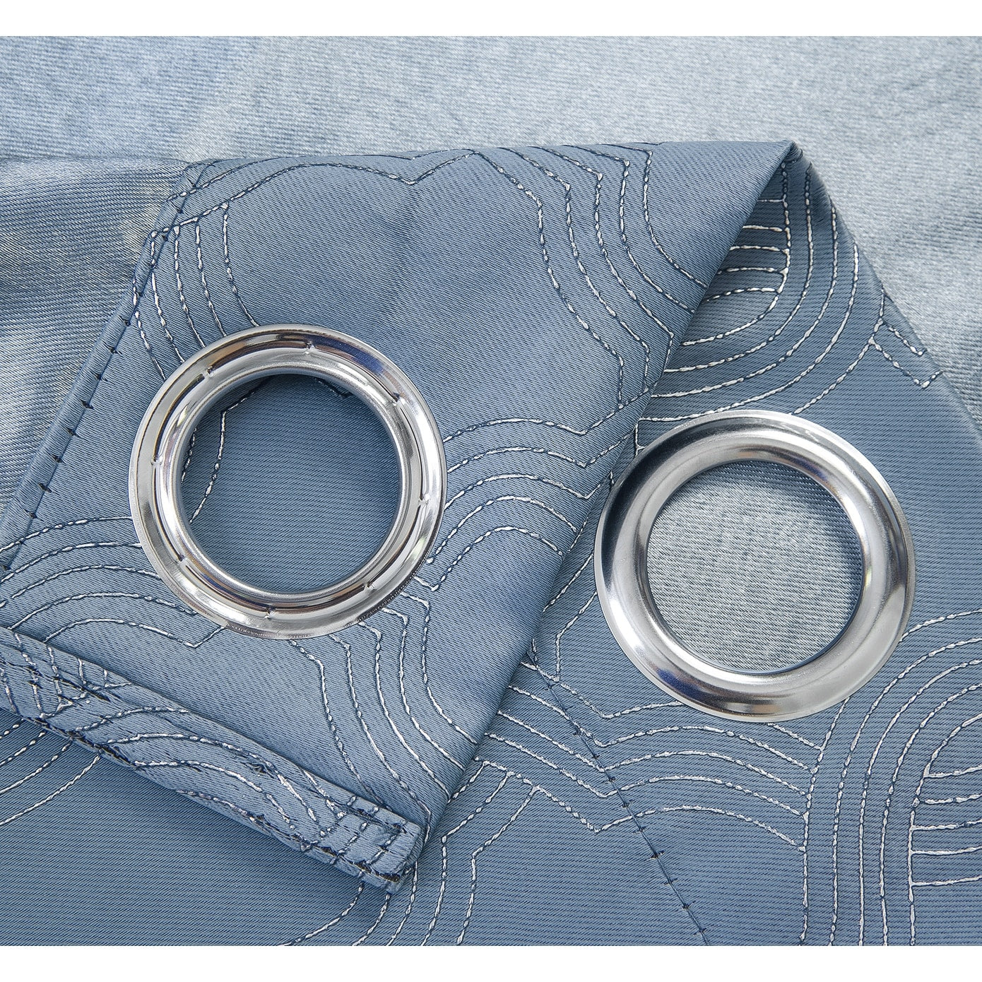 Jansen Geometric Blackout Window Curtain Panel 90 inches