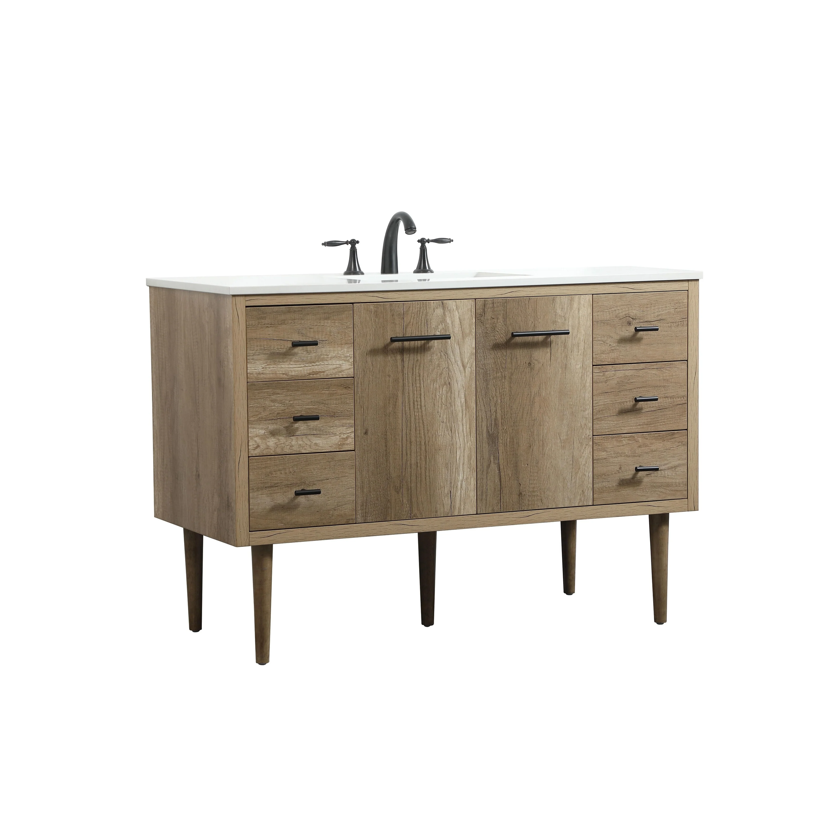 Fern 36 - 48 Inch Single Bathroom Vanity