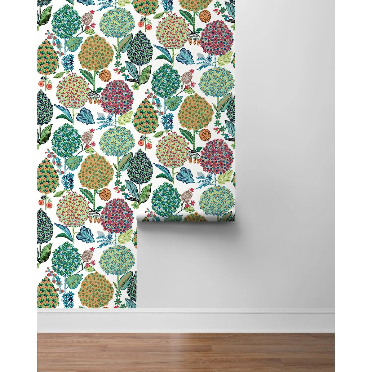 NextWall Blooming Bulbs Peel and Stick Wallpaper
