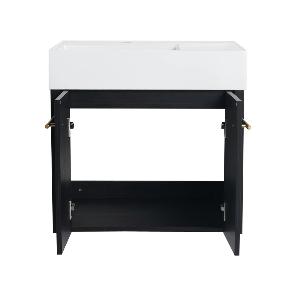 Bathroom Vanity With Sink In 24/30/36 Inch, Floating Bathroom Vanity with Soft Close Door