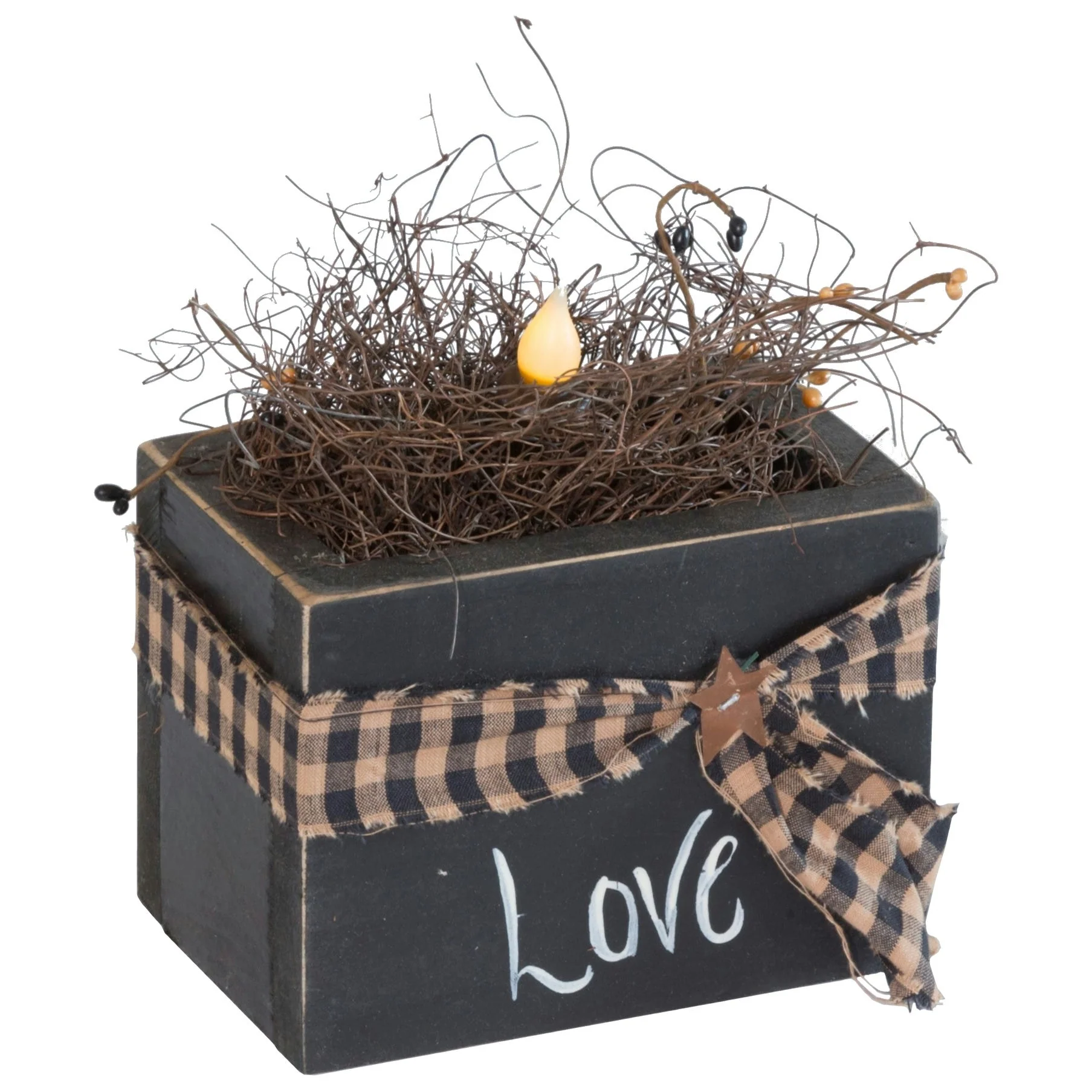 Farmhouse Flameless Candle in Box