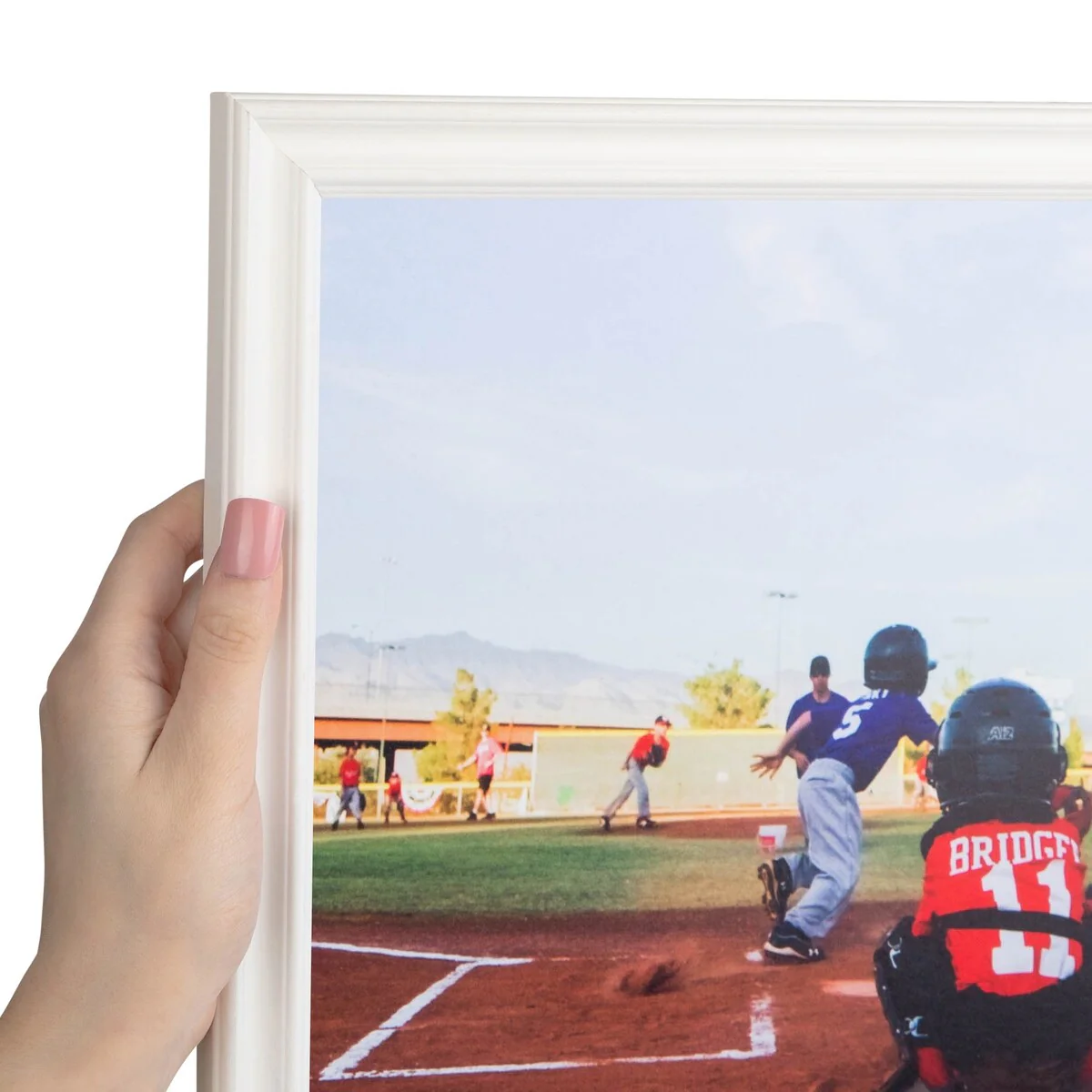 ArtToFrames Classic Waves 19x27 Inch Picture Frame, 1.00 Inch Wood Poster Frame Available in Multiple Colors (60823-19x27)