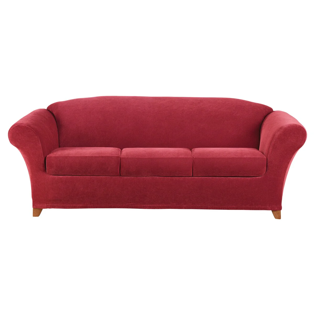 SureFit Stretch Pique 4 Piece Sofa Slipcover