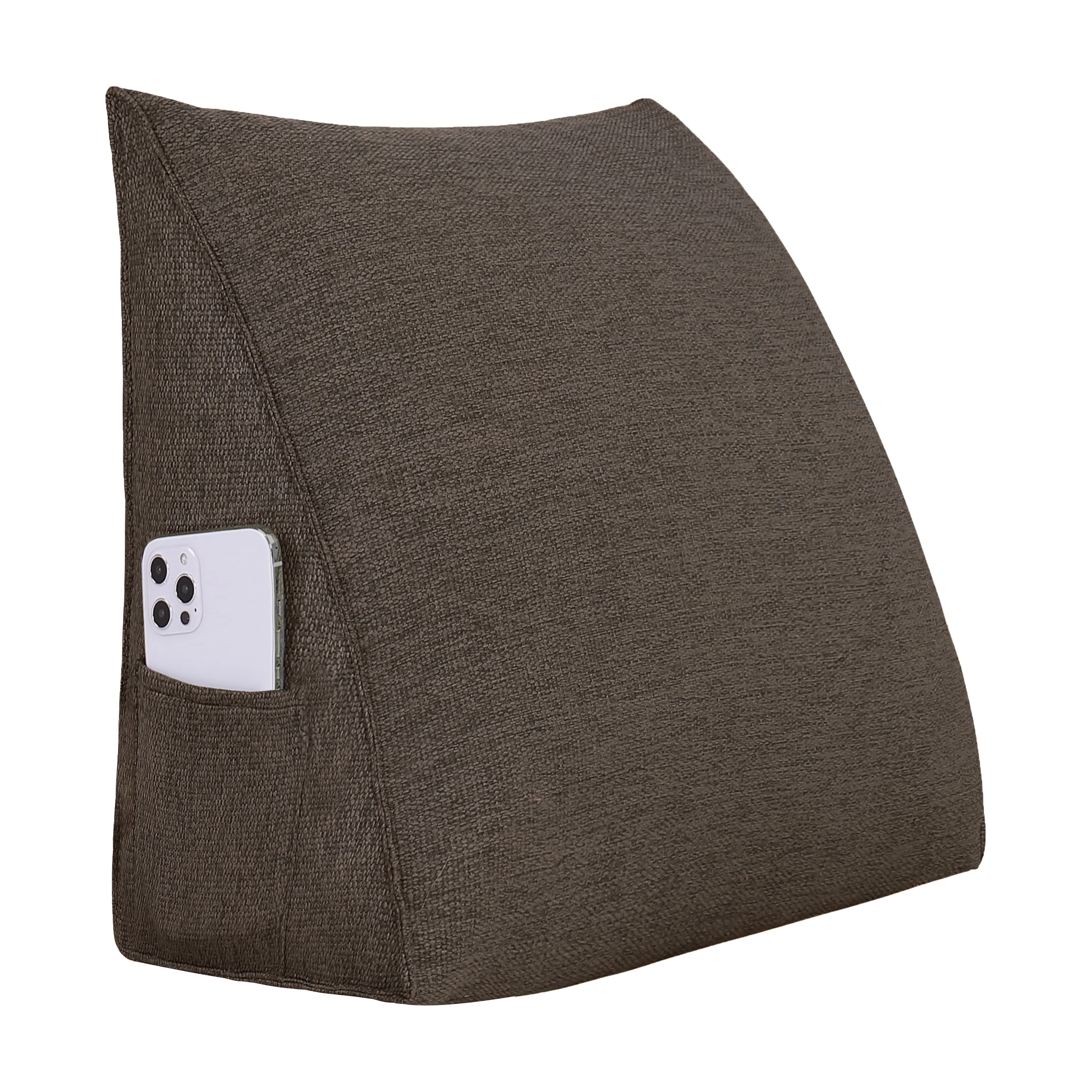 WOWMAX Bed Rest Wedge Reading Pillow Sofa Daybed Triangle Cushion 24