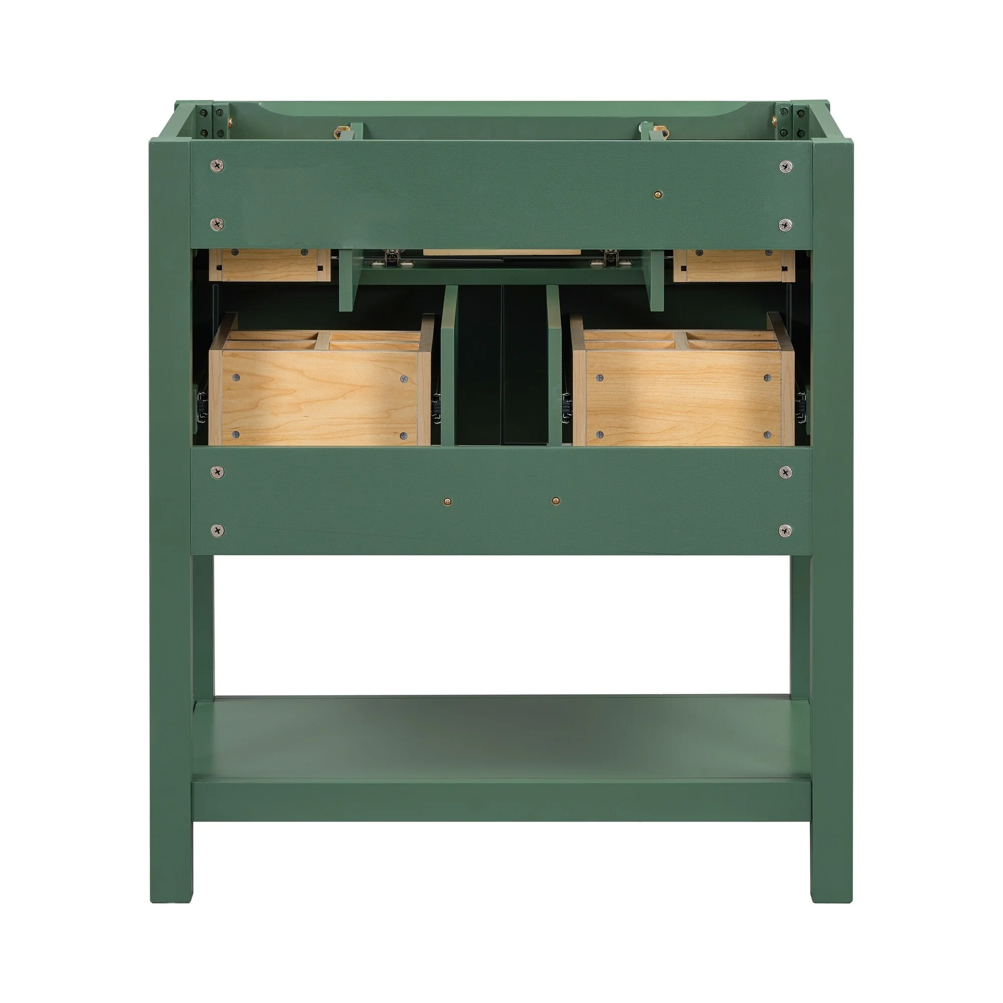 Free Standing Single Bathroom Vanity with 5 Drawers Bathroom Storage Cabinet