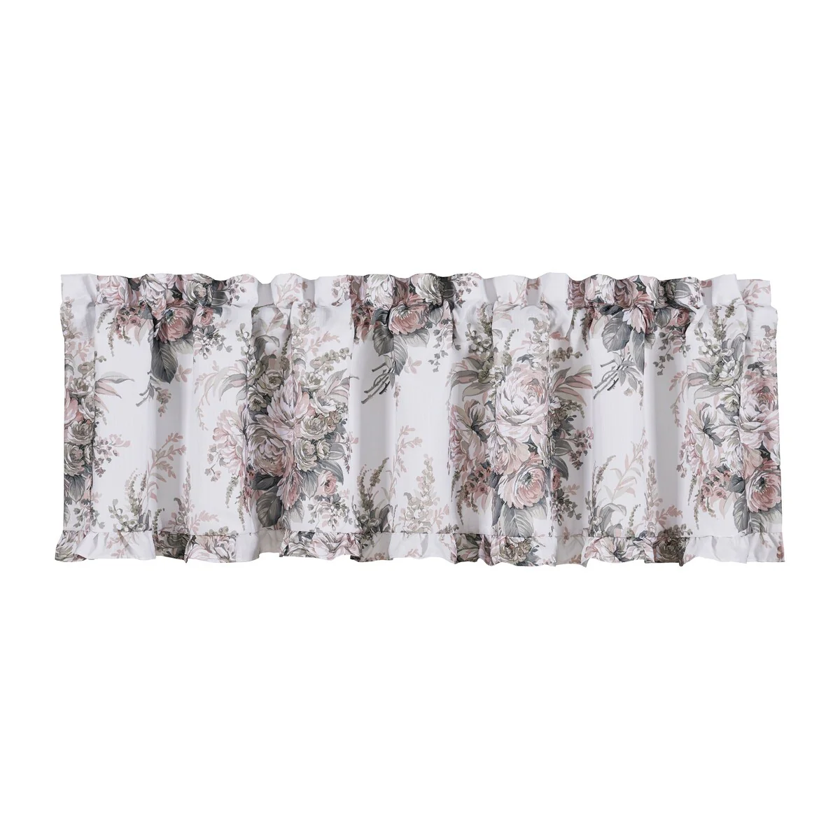 Royal Court Estelle Blush Window Straight Valance