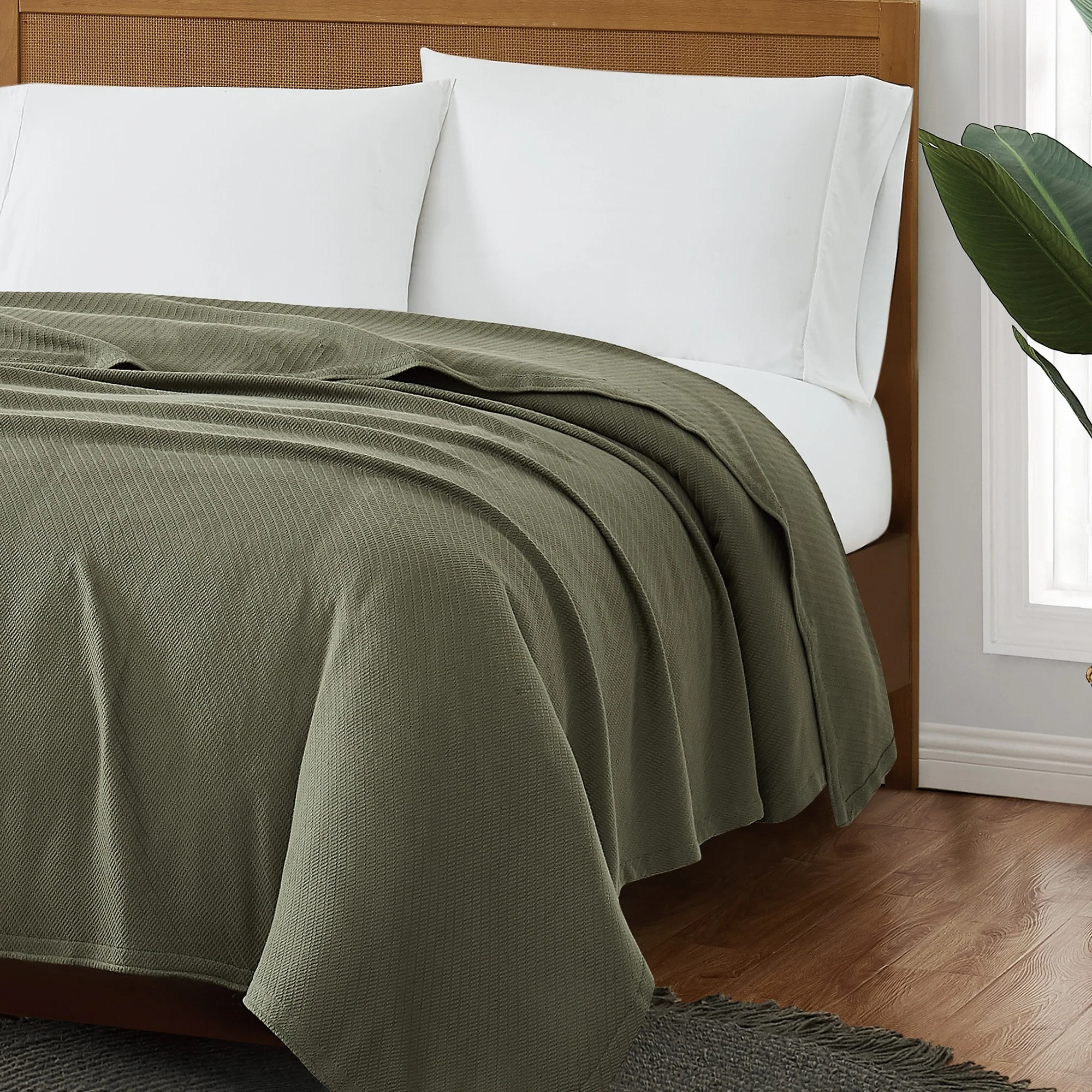 Frye Cotton Woven Blanket