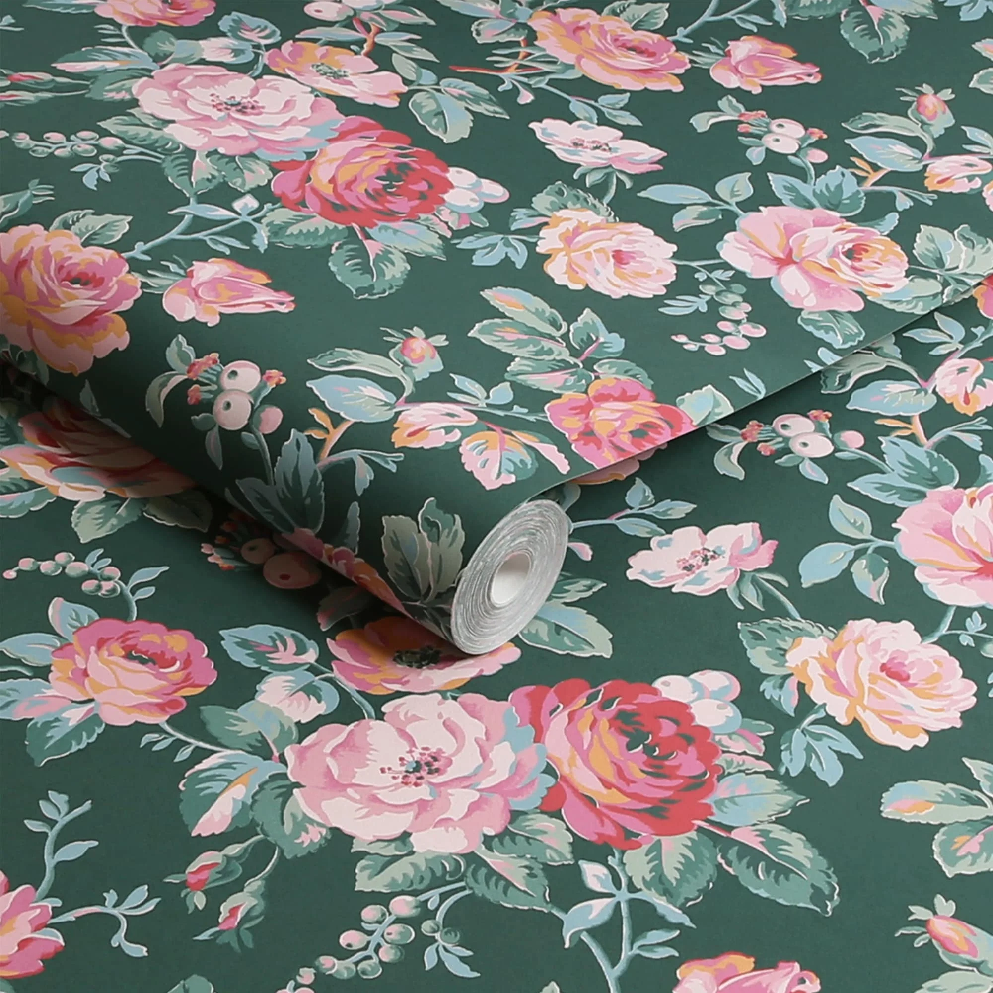 Cath Kidston Garden Rose Green