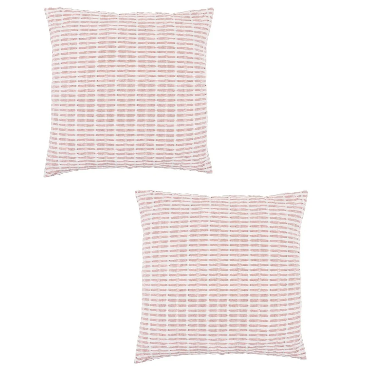 KAF Home Set of 2 Square Pleated Please Pillow Cover
