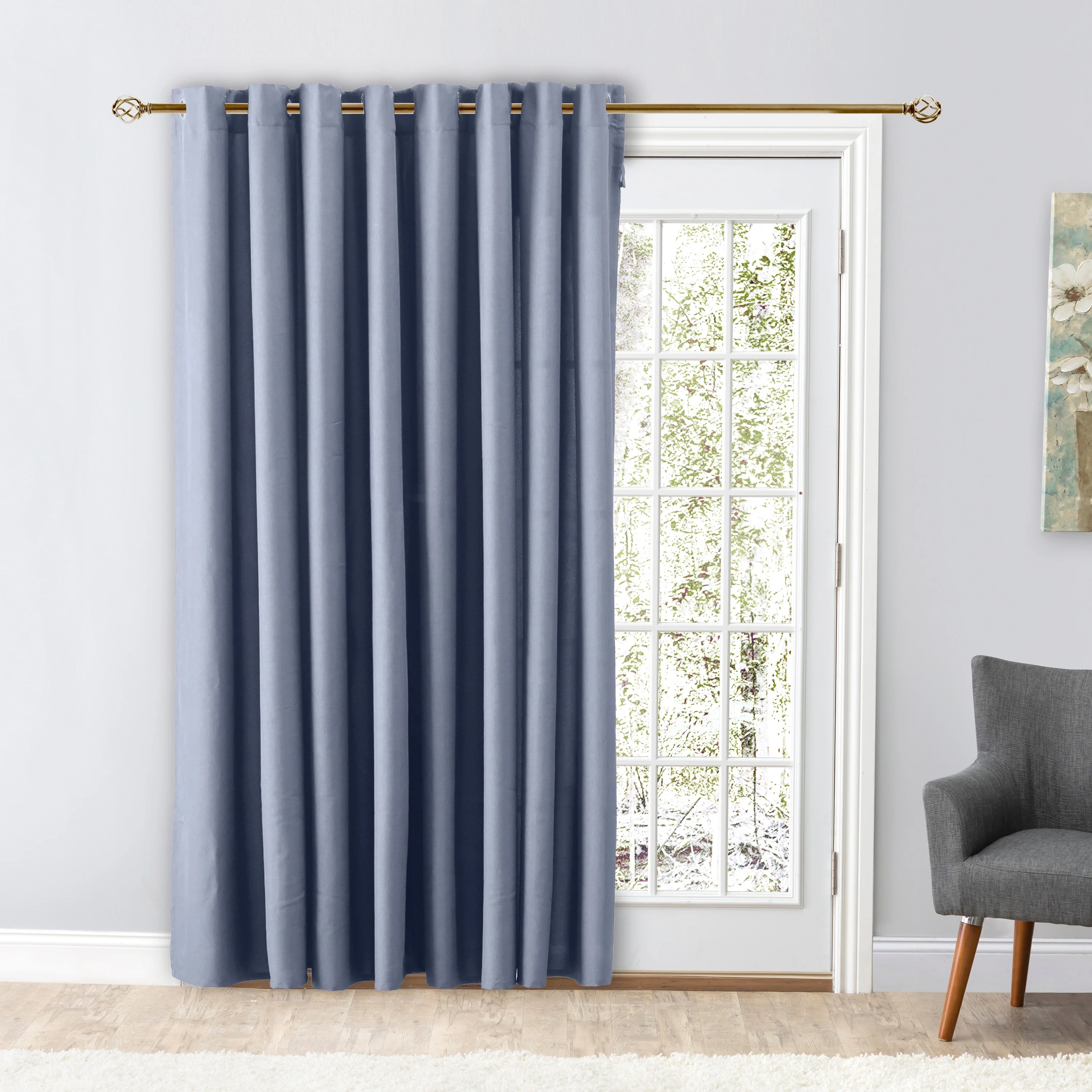 Copper Grove Golestan Extra Wide Curtain Panel - 112 x 84 - 112 x 84 - 112 x 84