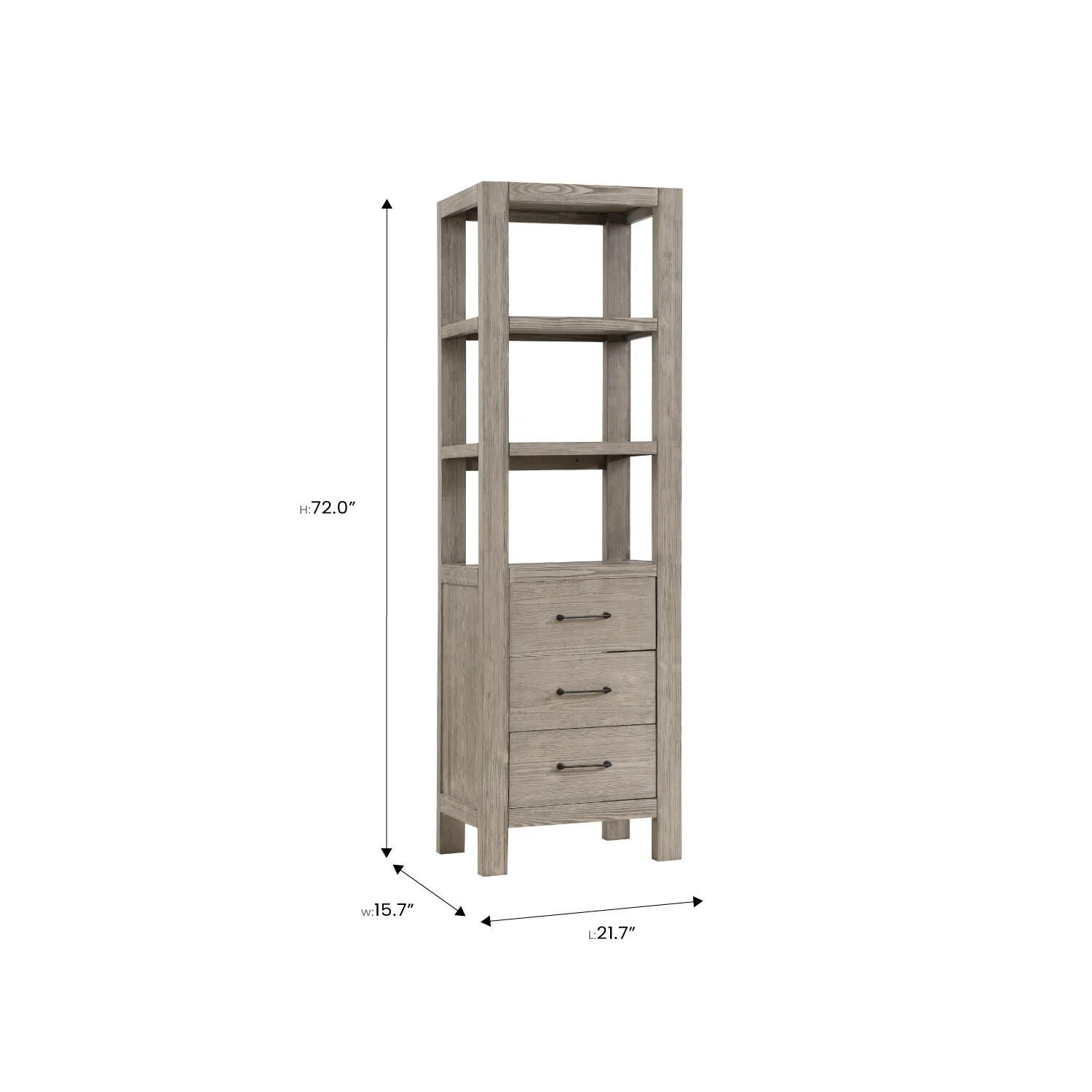 Leon 22 in. Storage Cabinet for Bathroom, Kitchen and Living Room